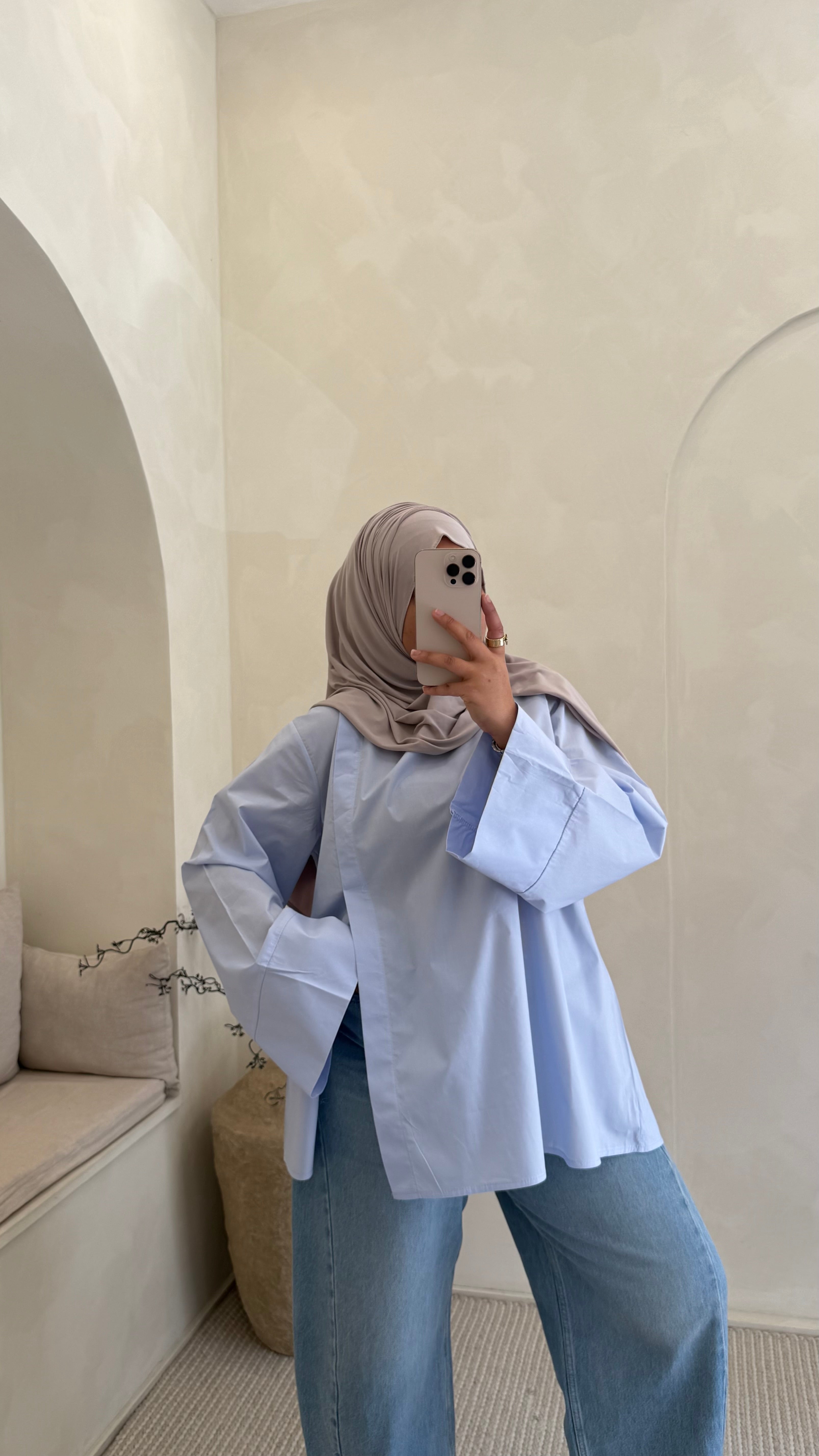Chemise Mia Bleu
