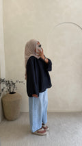 Blouse Lya bleu marine