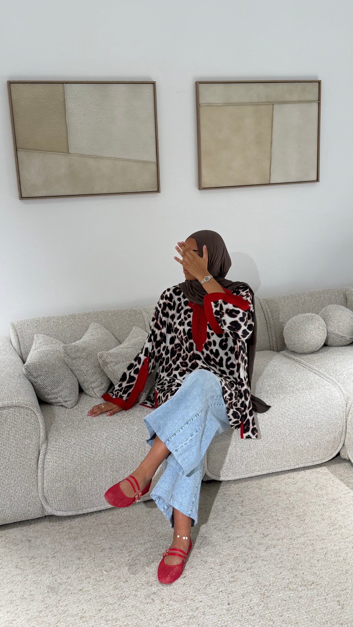 Blouse beldi ZAYNA AHMAR
