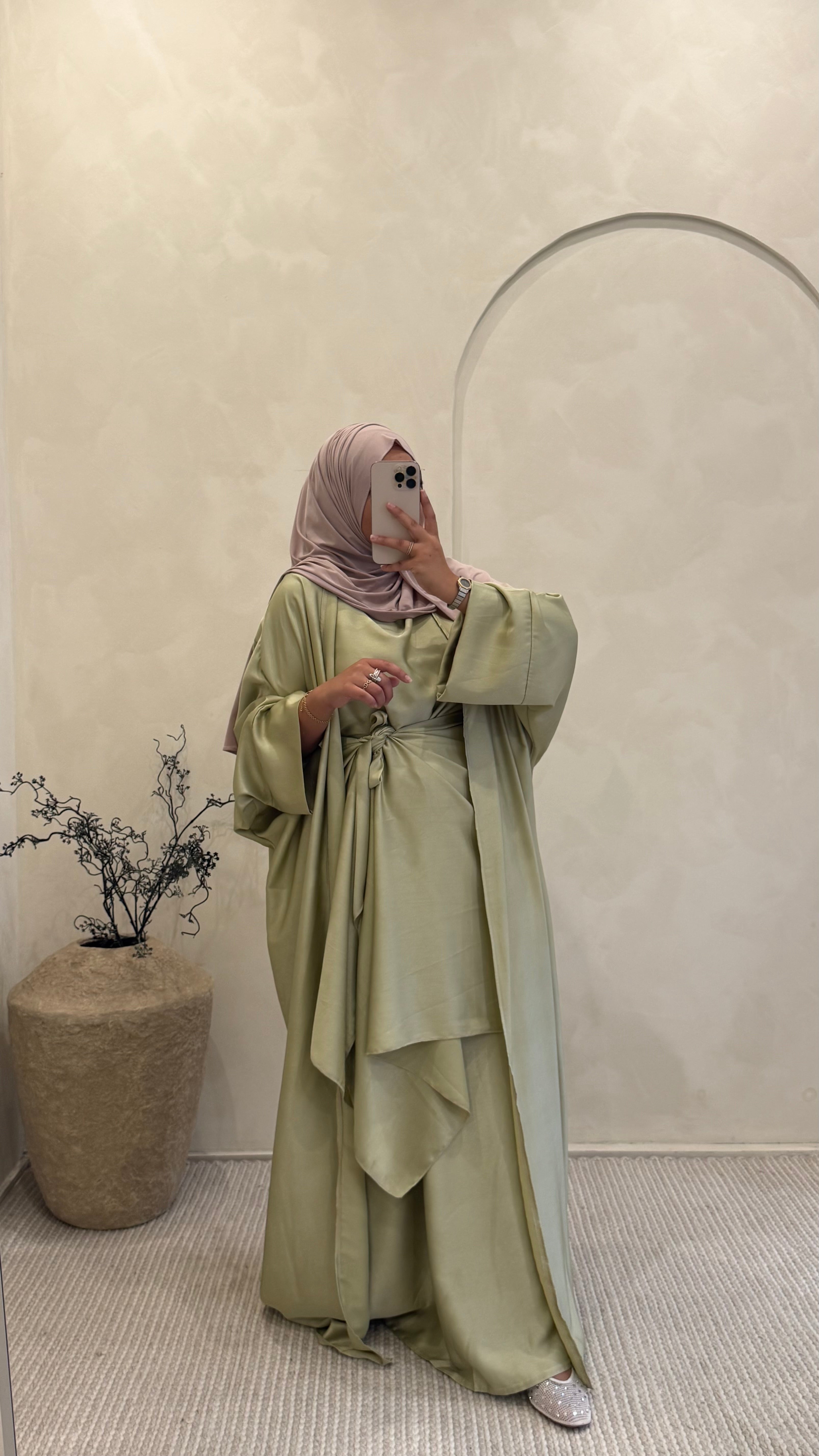 Set Aneya vert pomme
