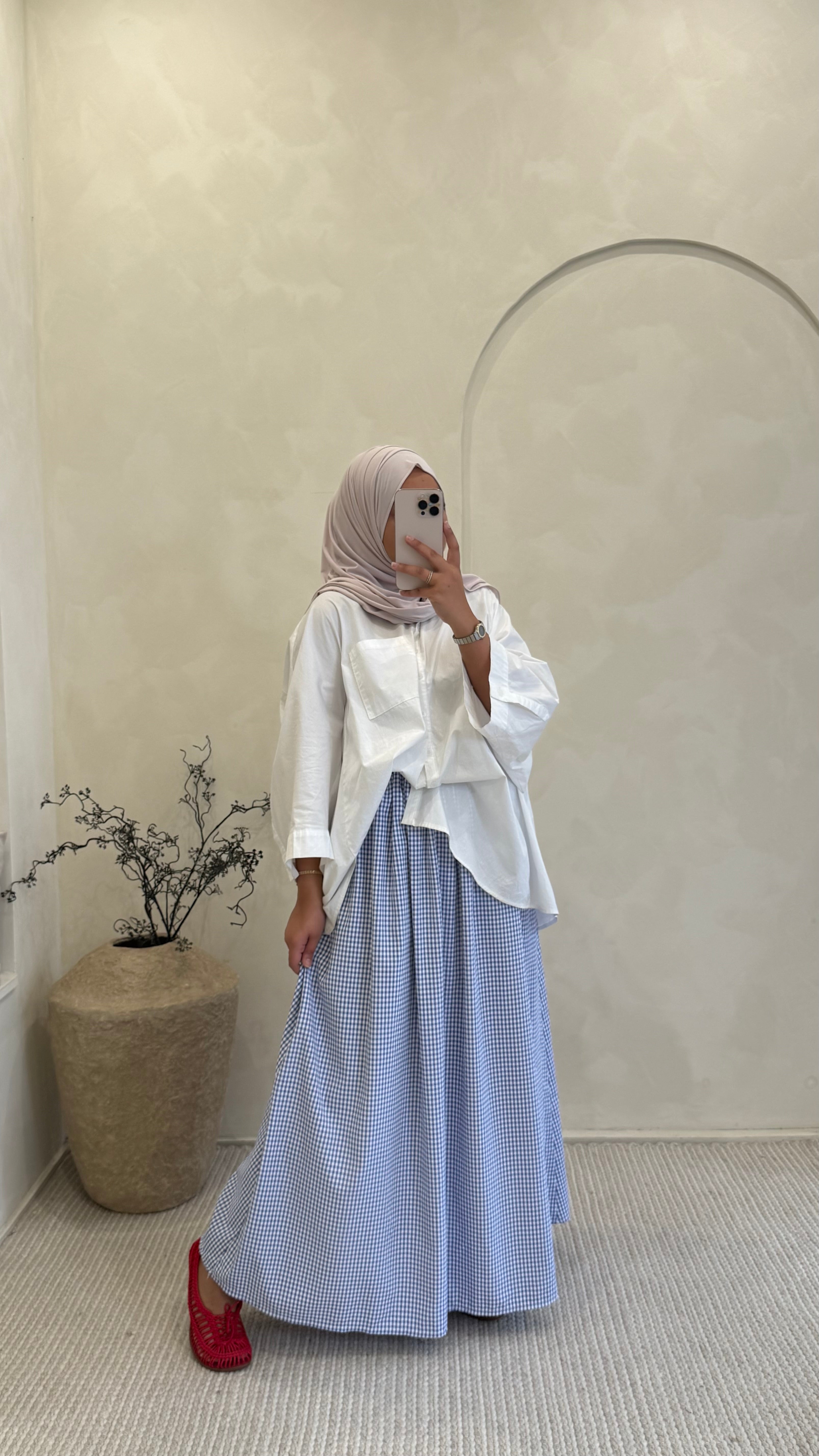 Jupe Yara bleu