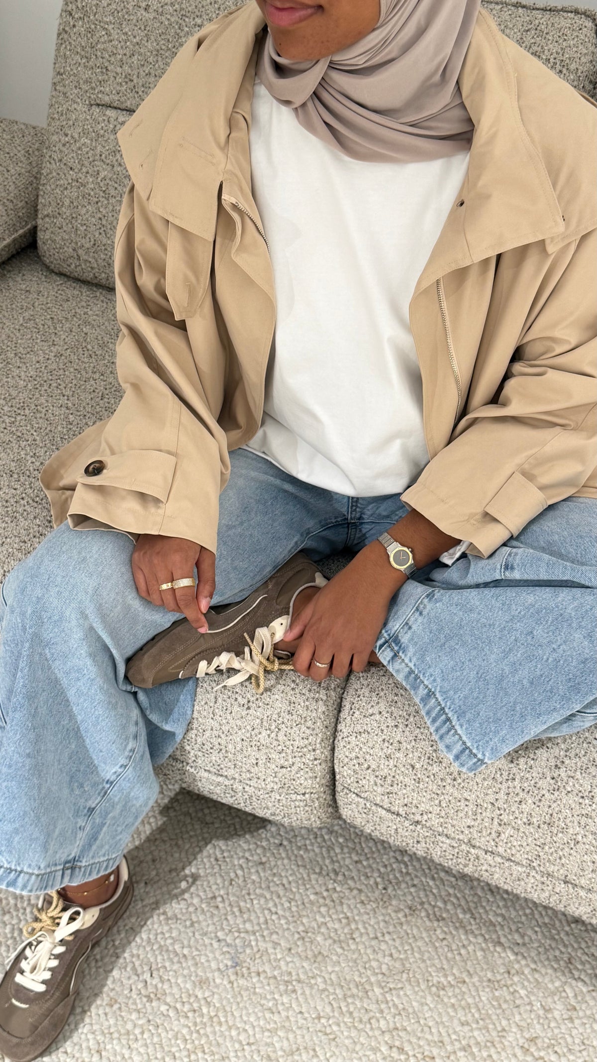 Trench Tess Beige