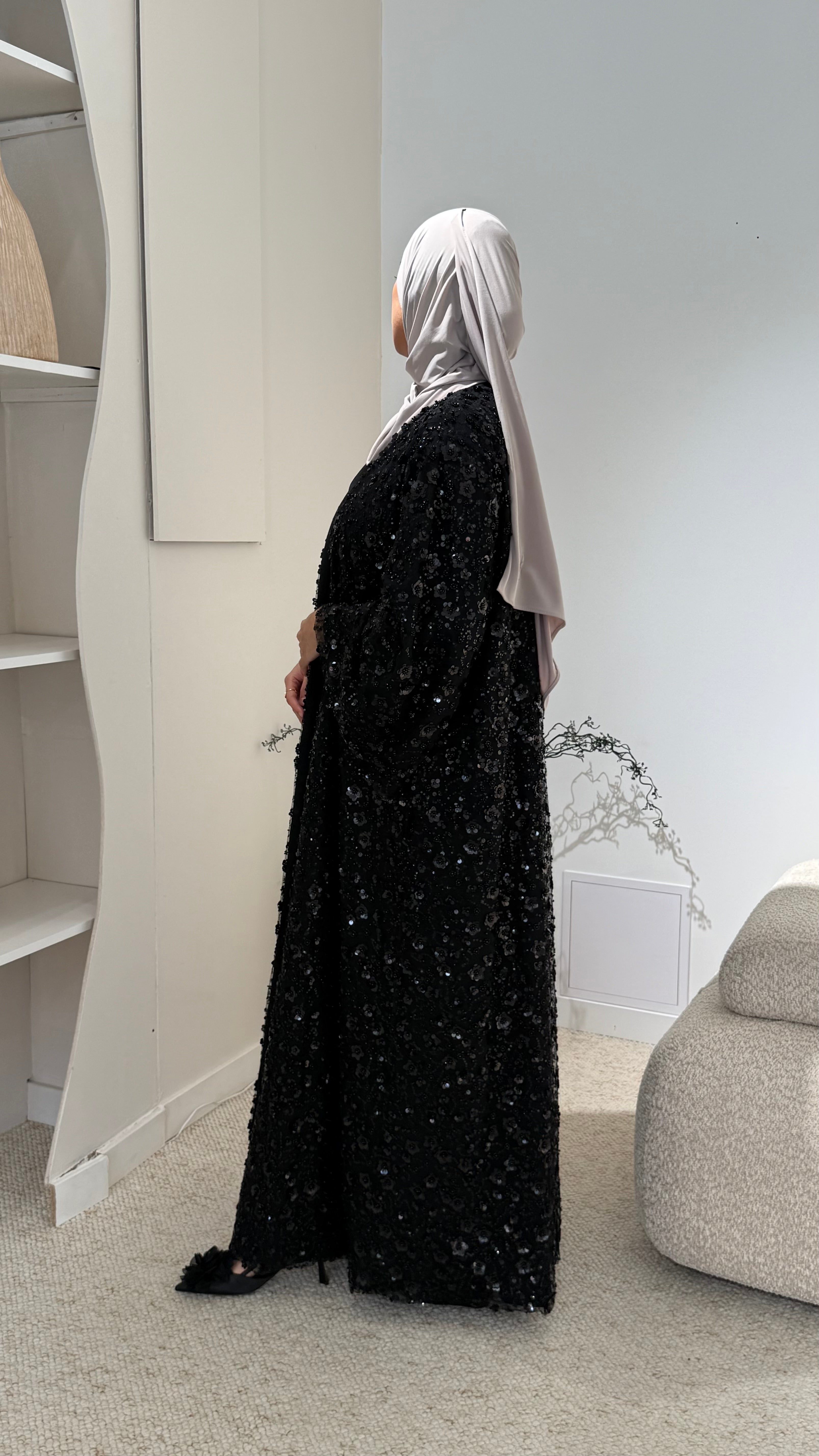 KIMONO LAYALI BLACK