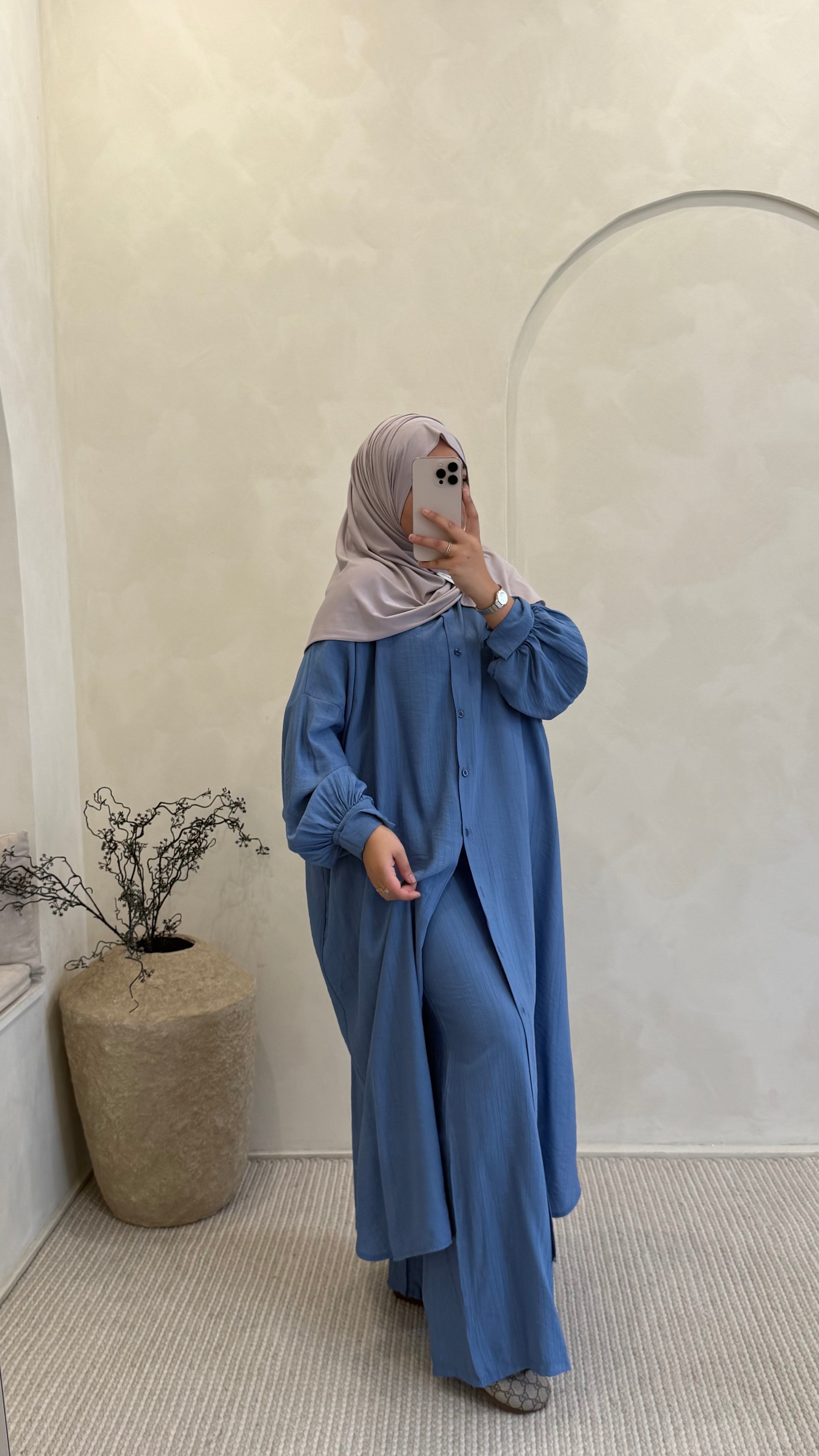 Ensemble Fyrielle bleu