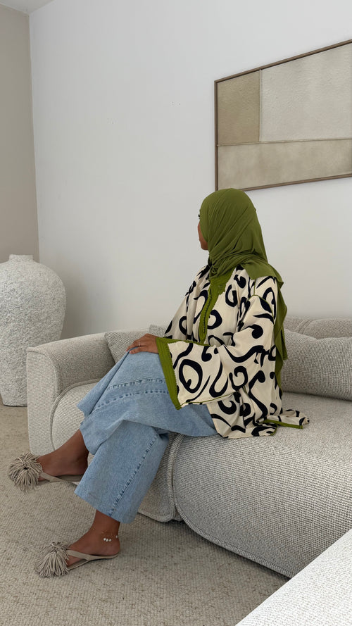 Blouse beldi QALAM RAYHAN