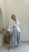 Jupe Meyda Gris