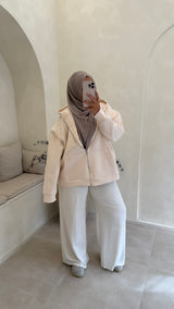 Veste sweat oversize