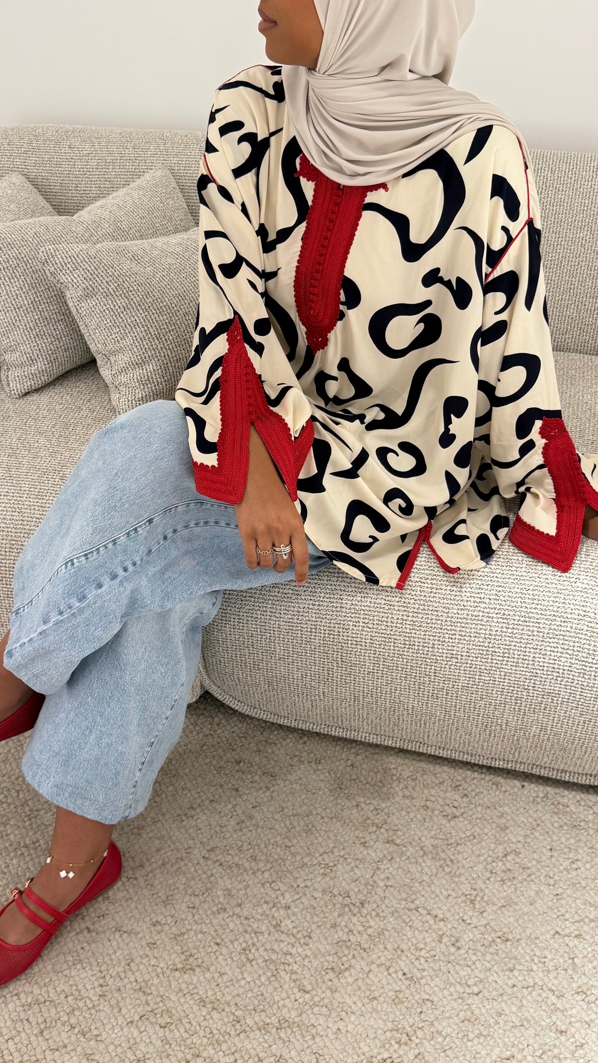 Blouse beldi QALAM AHMAR
