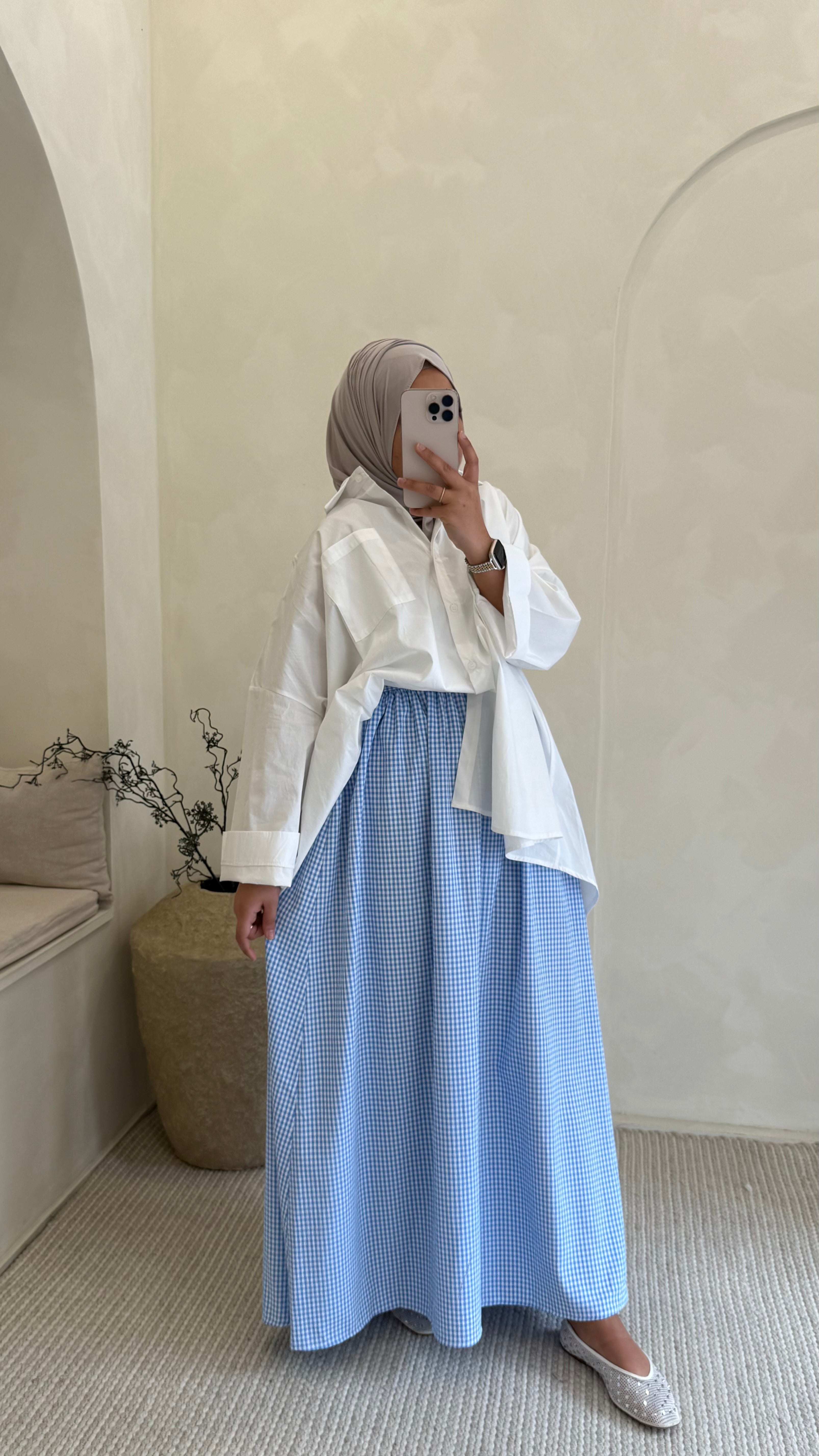 Jupe Yara bleu