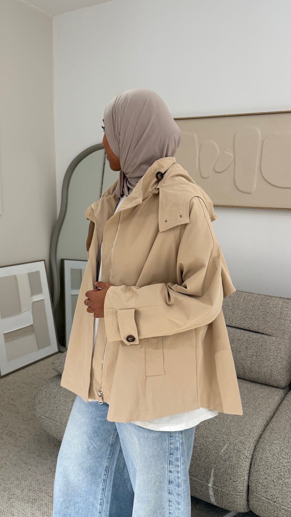 Trench Tess Beige