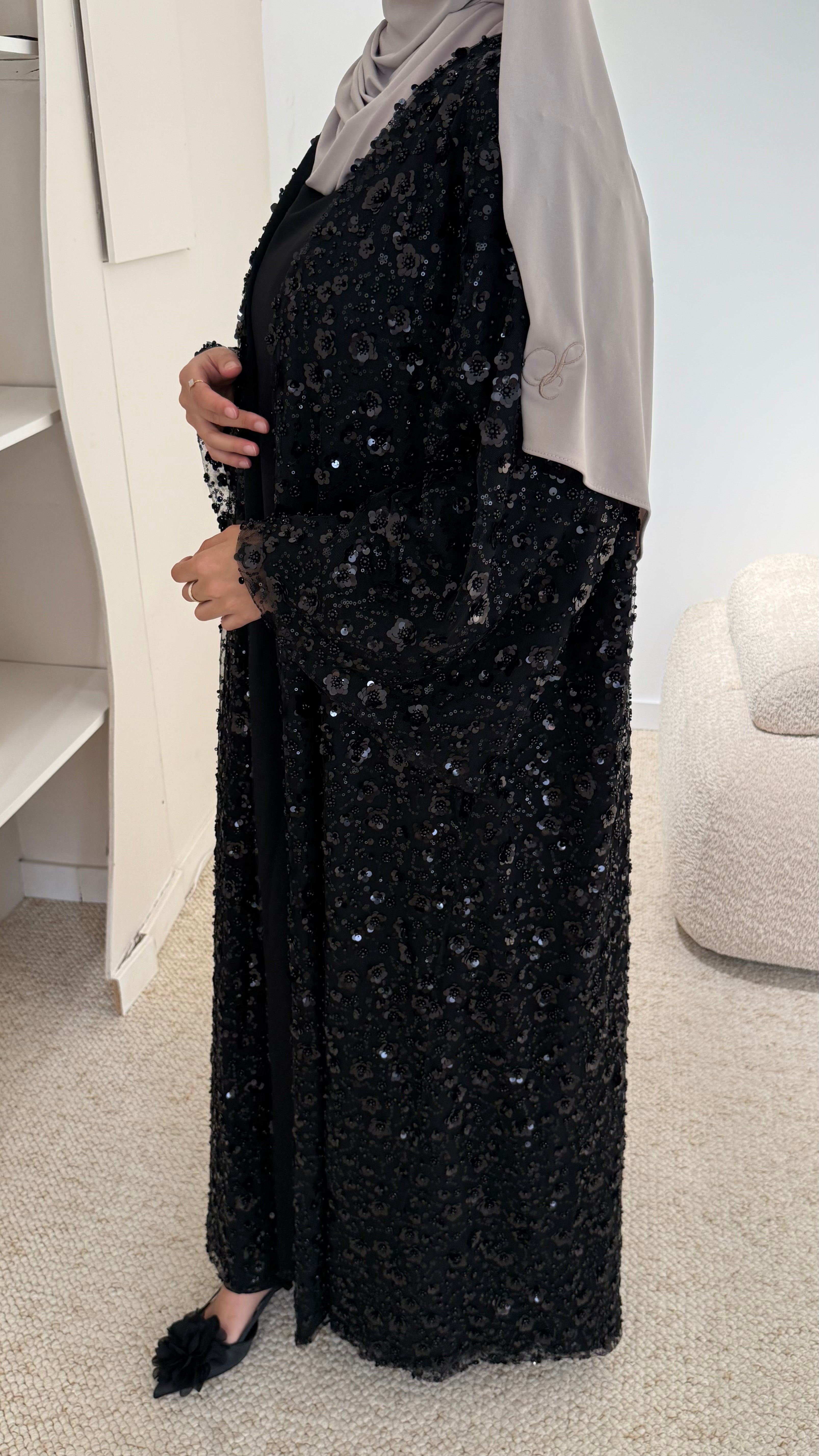 KIMONO LAYALI BLACK