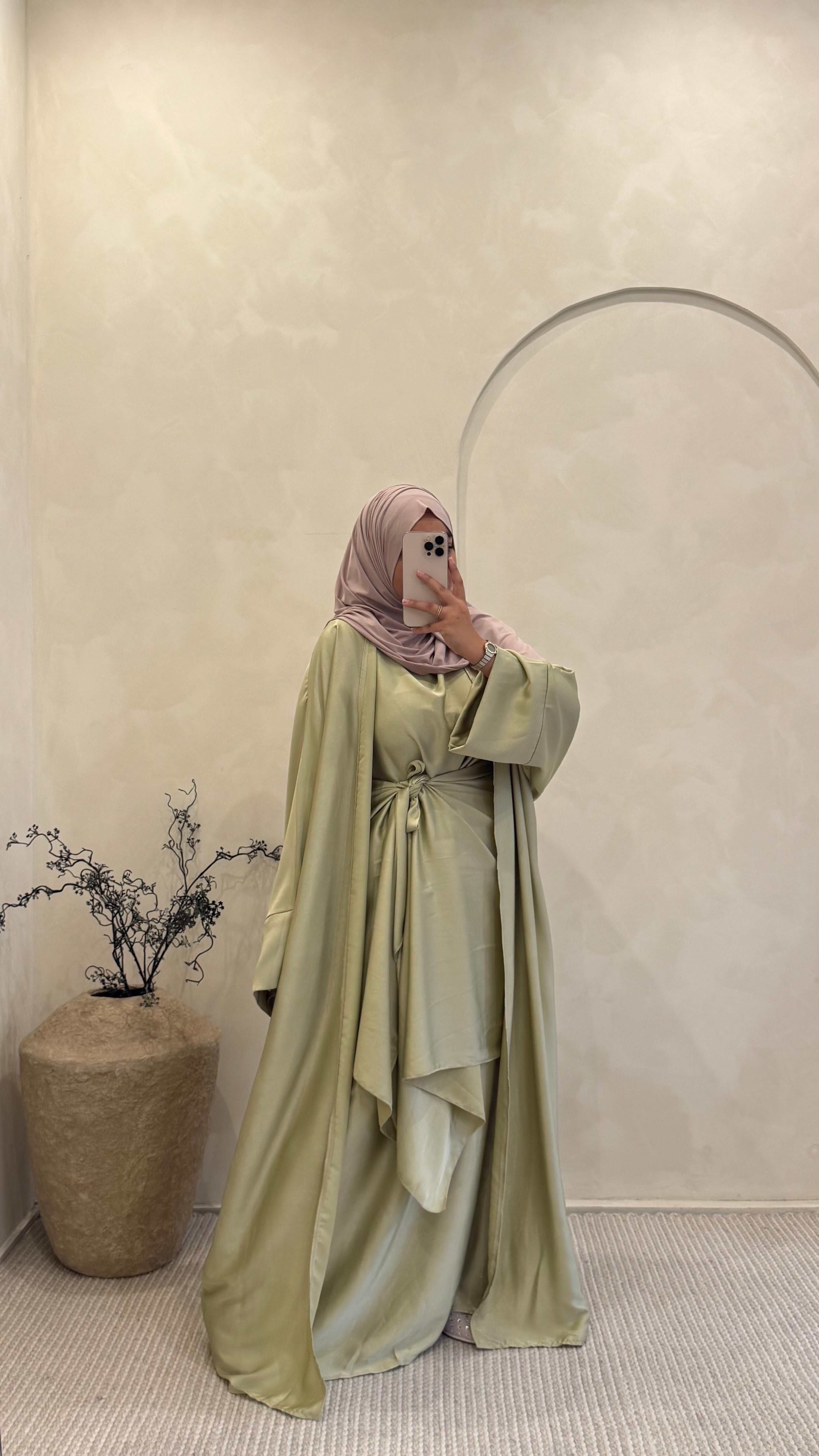 Set Aneya vert pomme