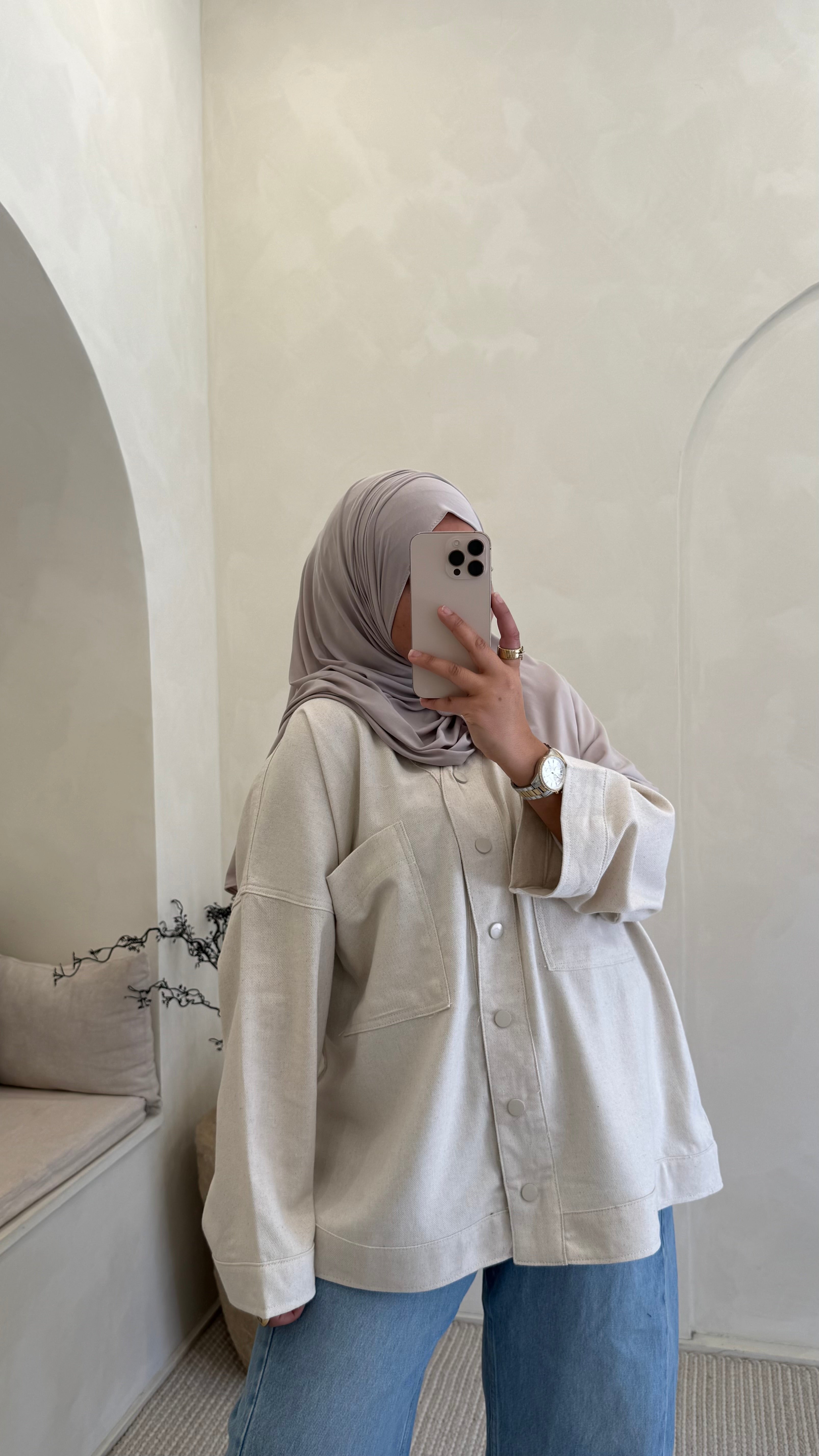 Veste Polene beige