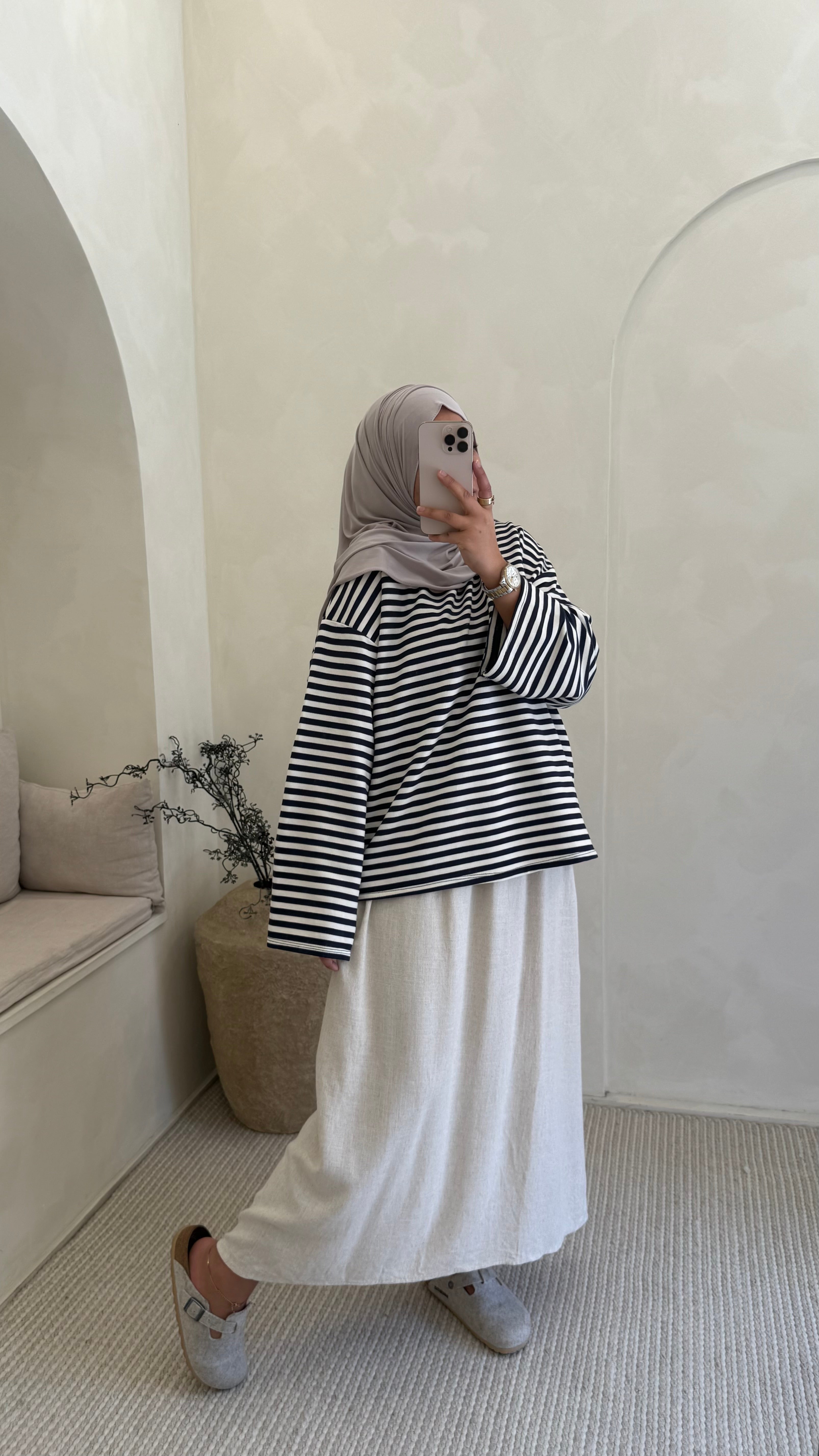 Pull Solal Bleu et beige