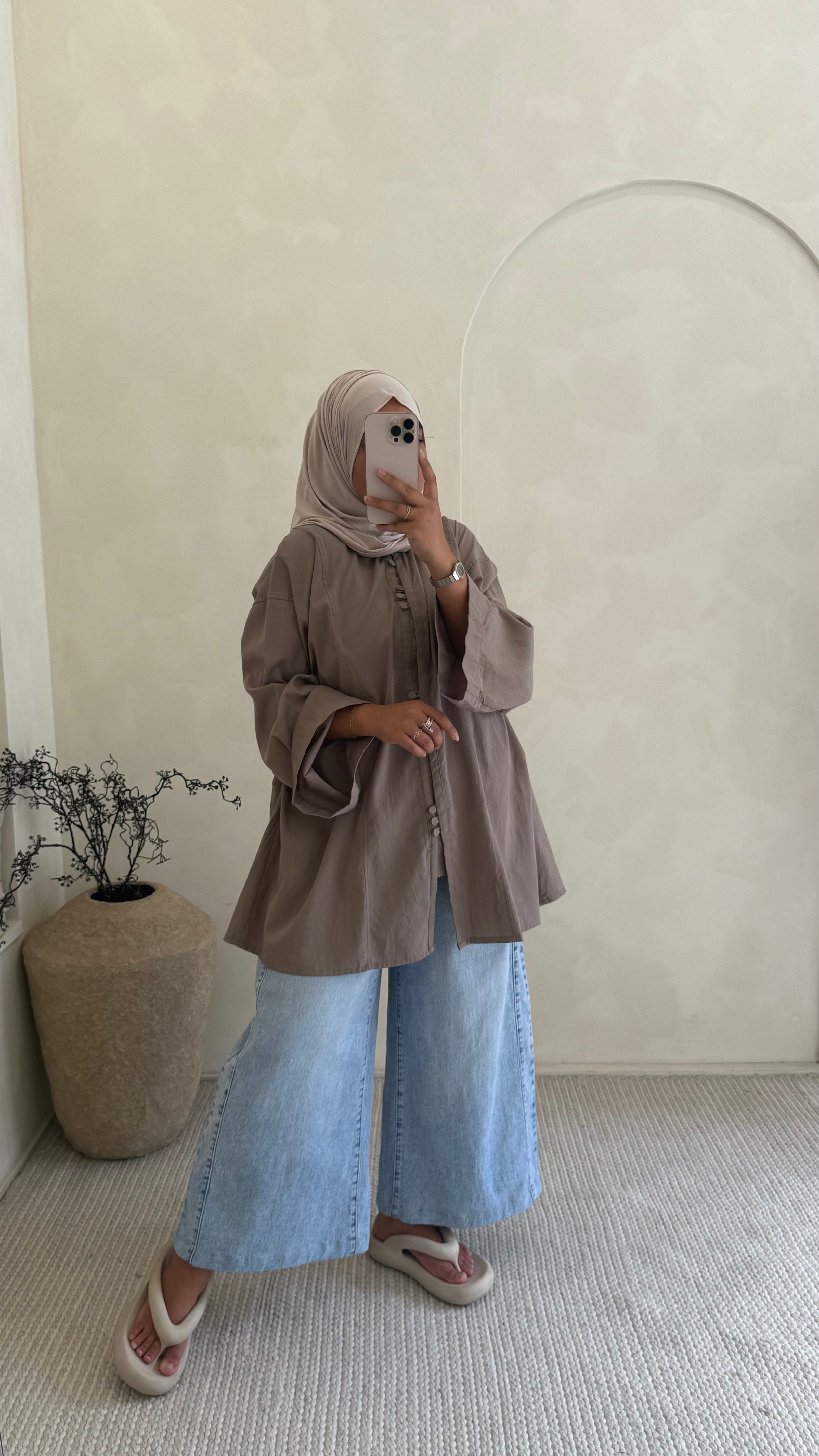Chemise Hind Taupe