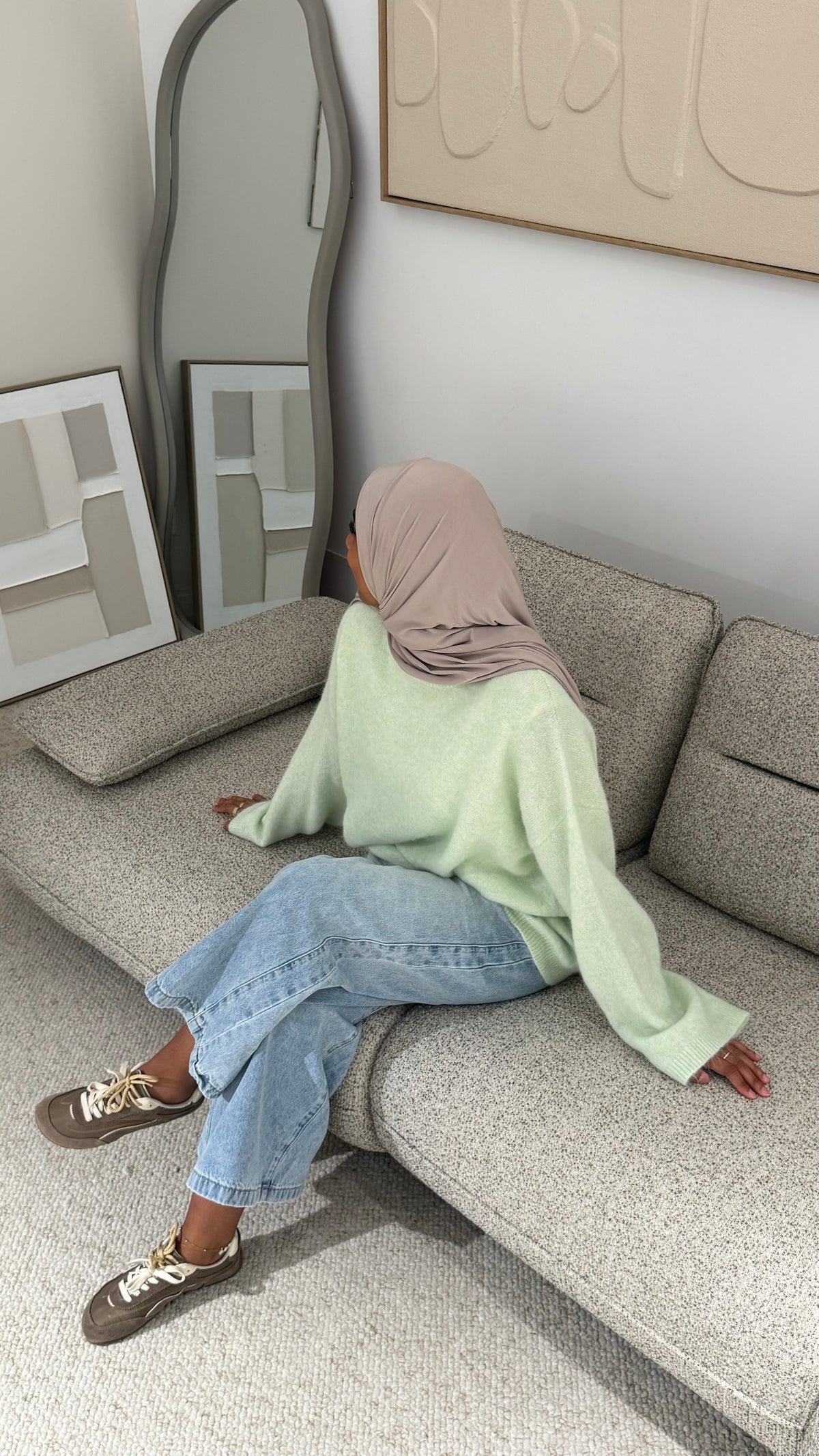 Pull Orya menthe
