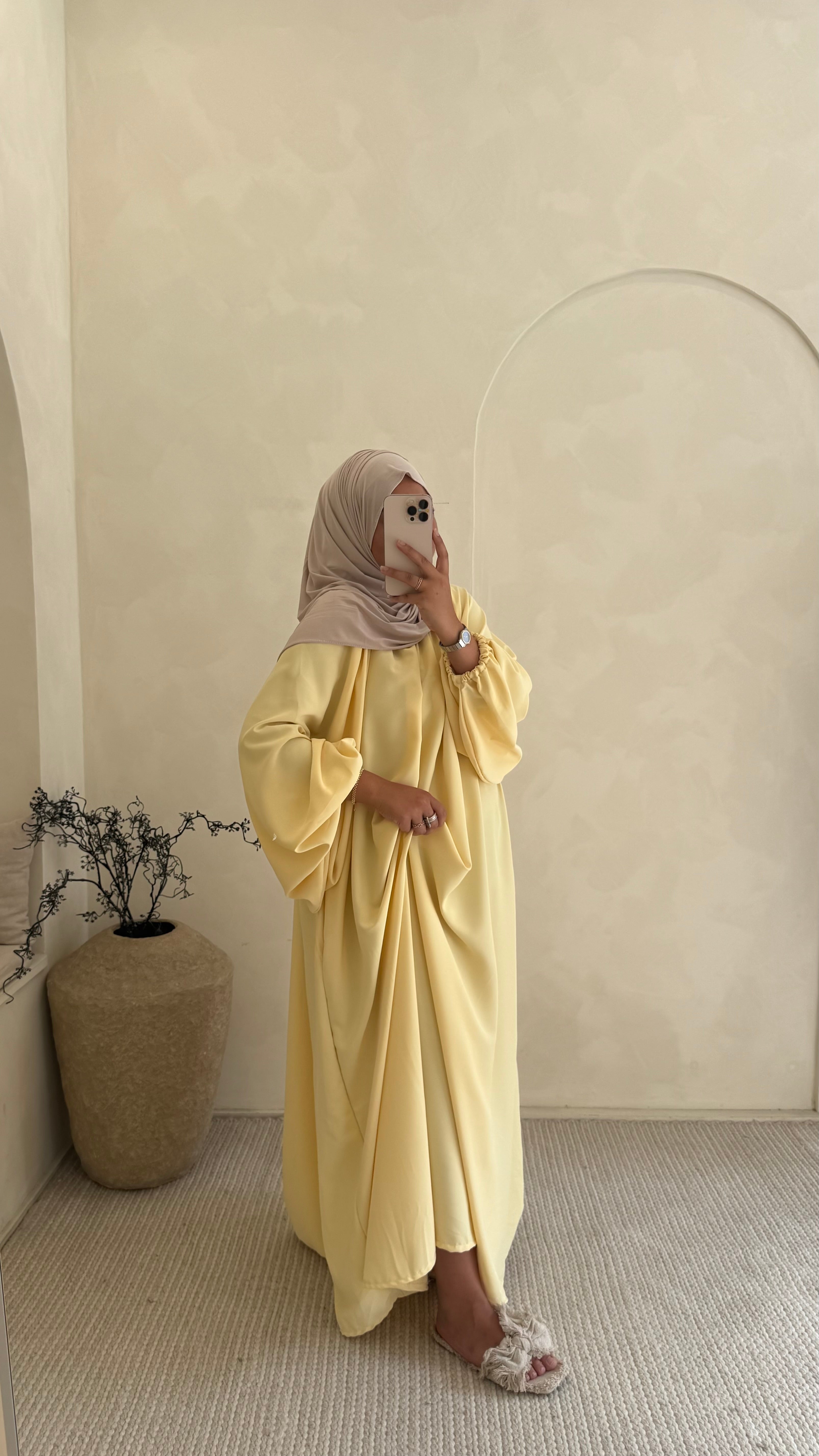 Robe Sarha Jaune