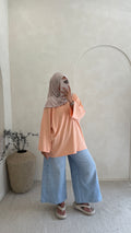 T-shirt sweat Corail