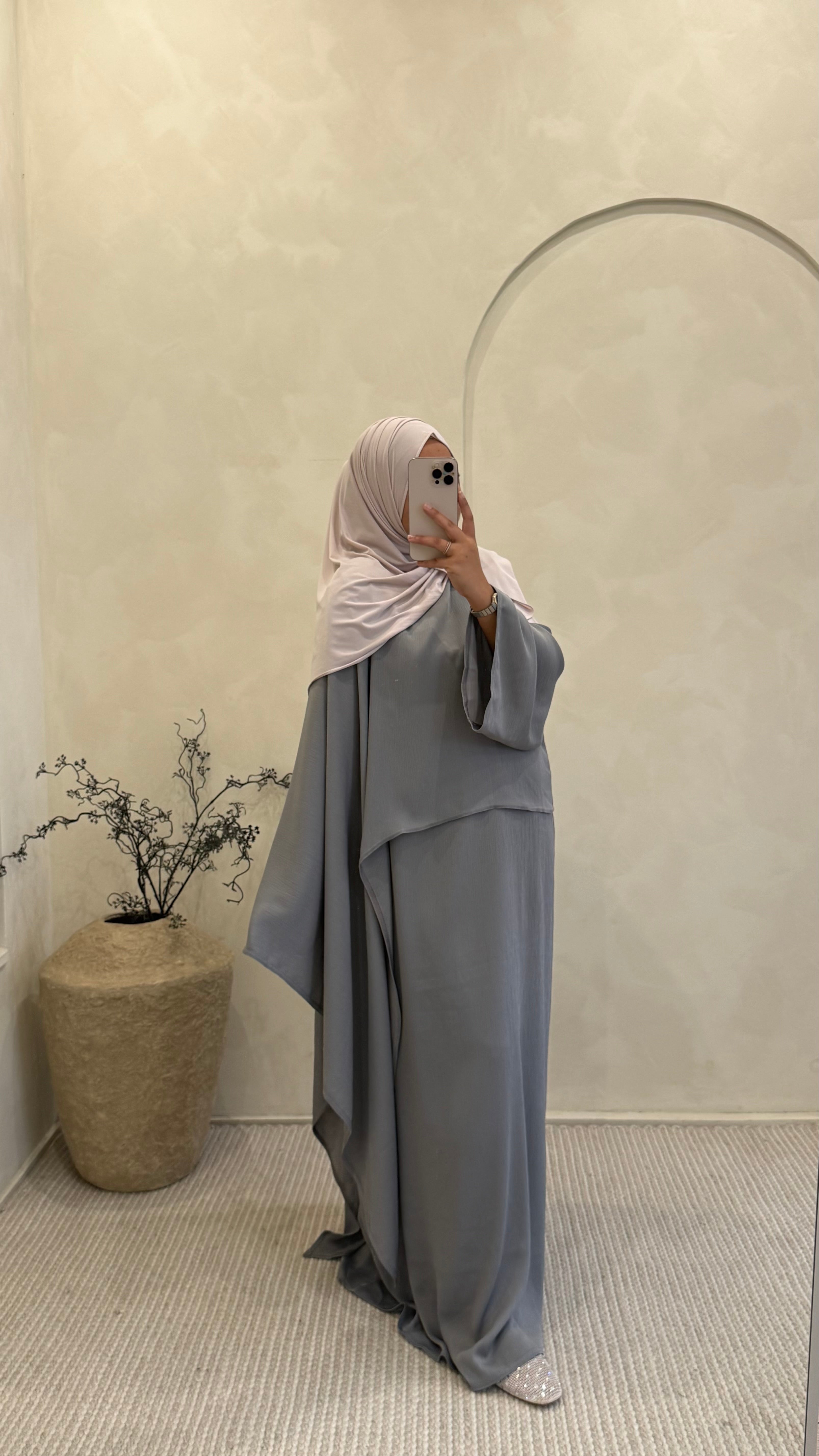 Ensemble Nesma gris