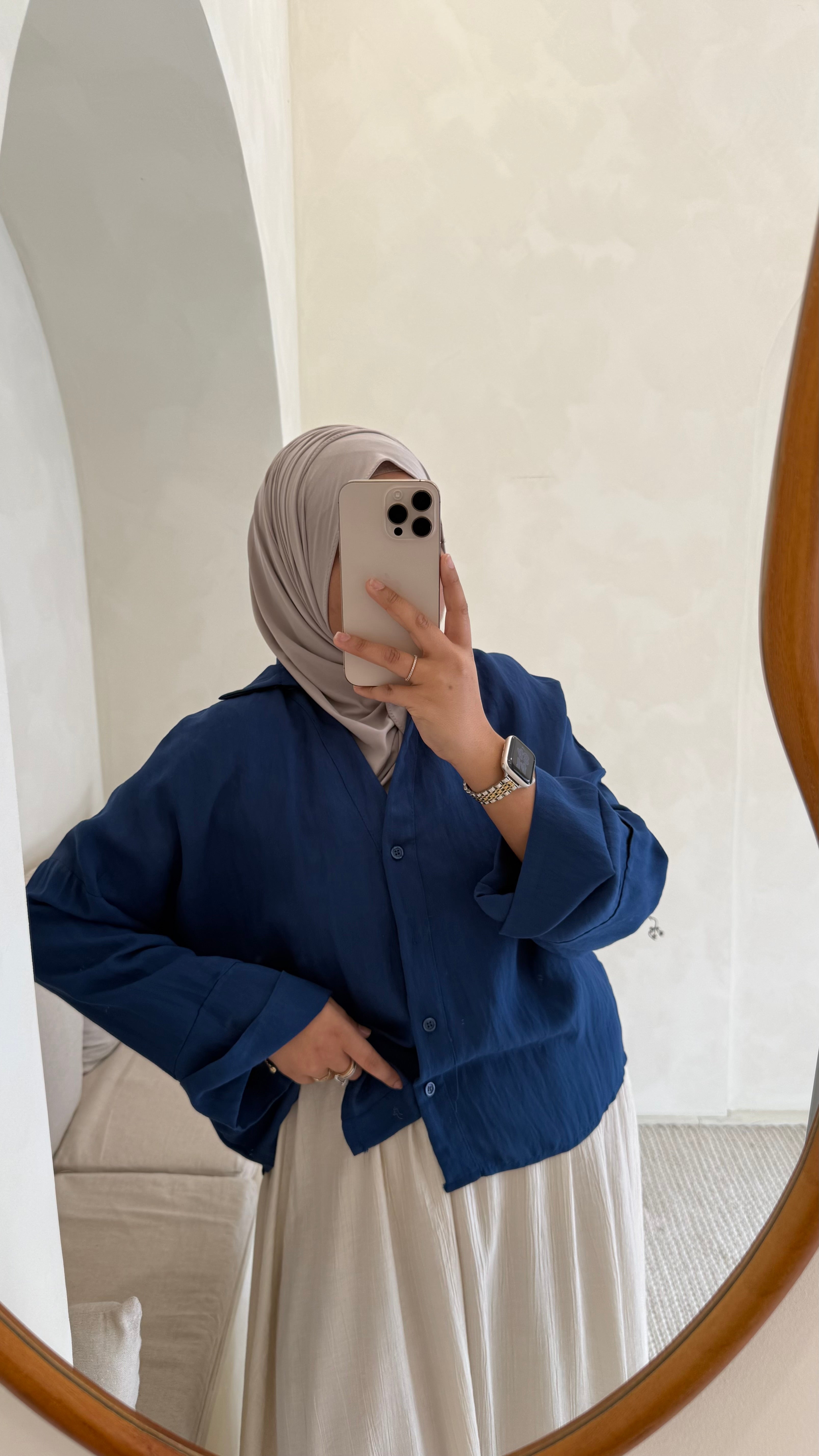 Chemise Léna Bleu