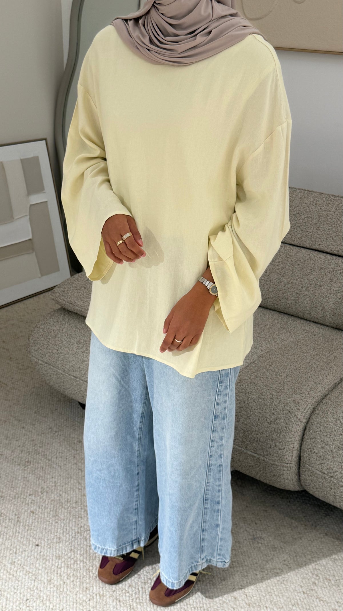 Blouse Ayla Jaune