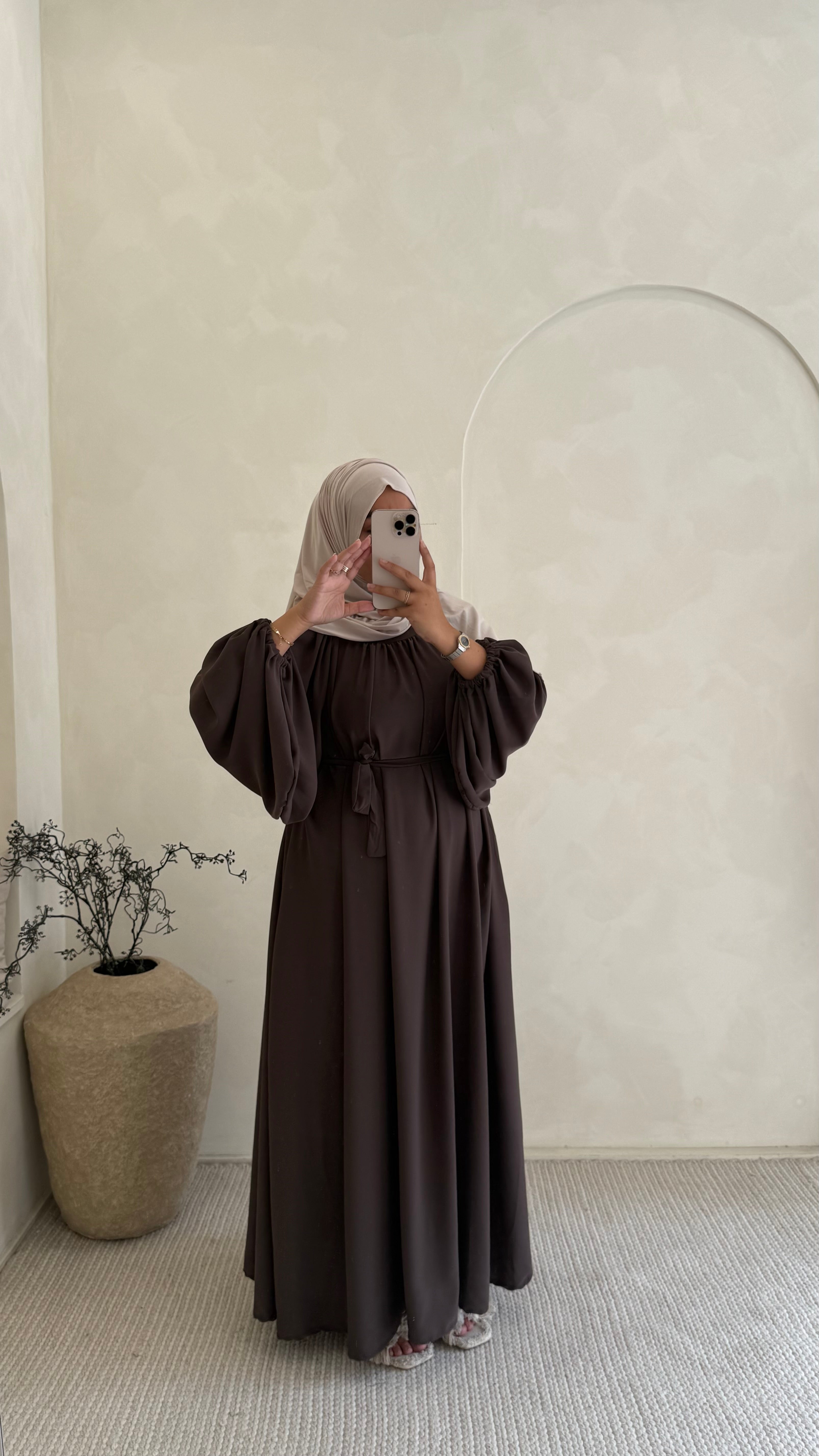Robe Sarha Marron