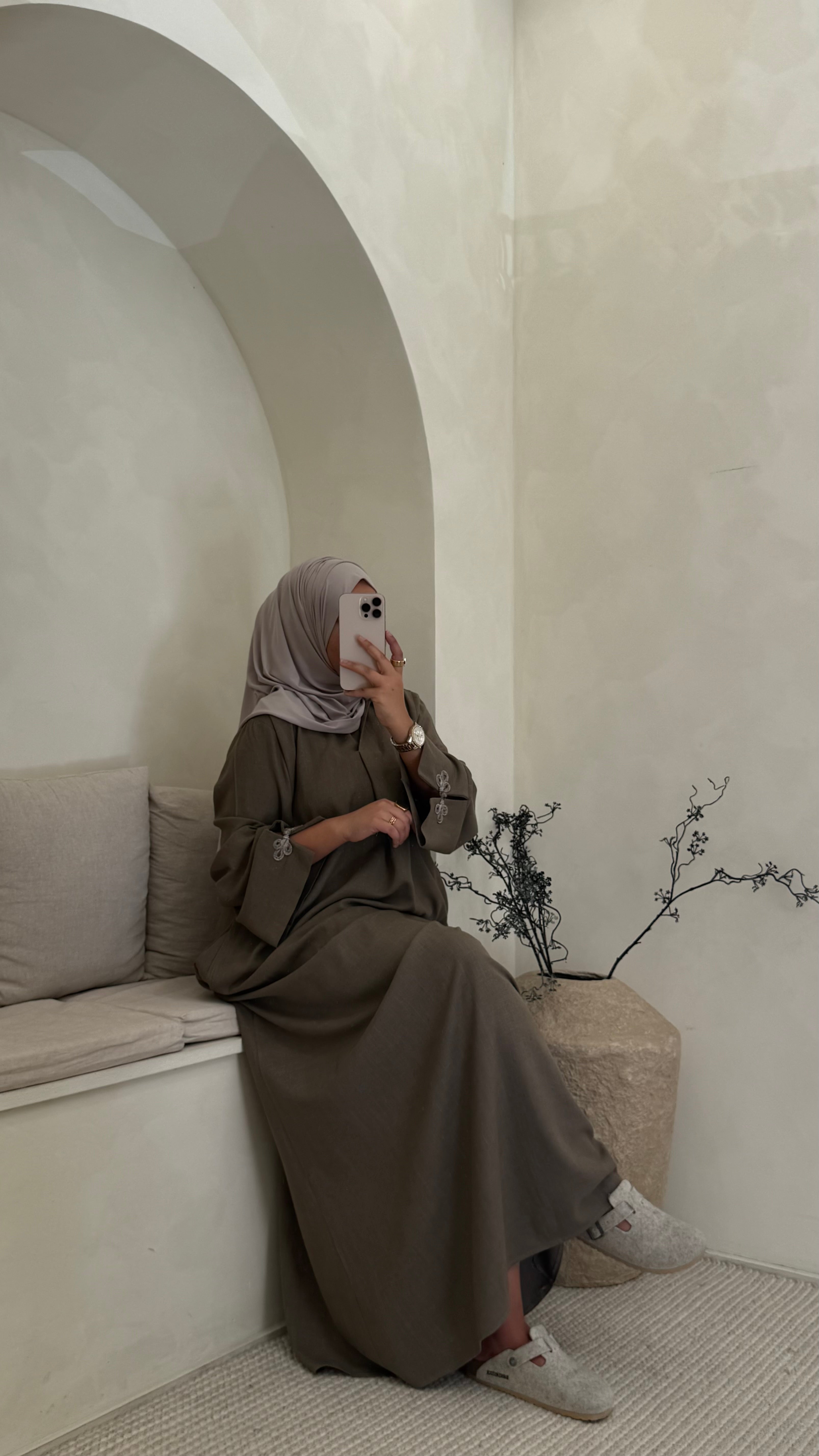 Abaya Kaï Chocolat