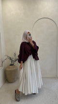 Chemise Olivia Burgundy