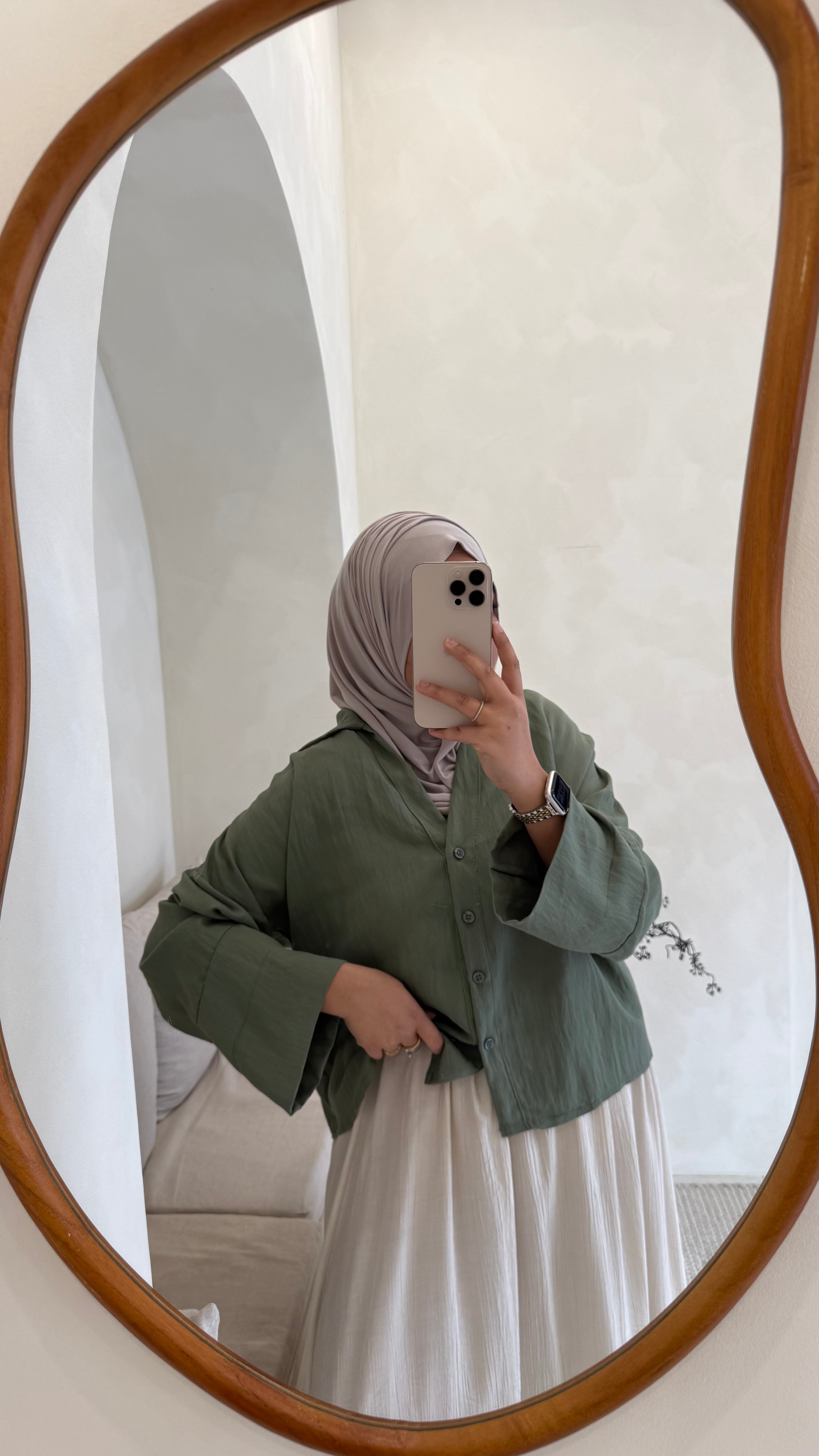 Chemise Léna Kaki
