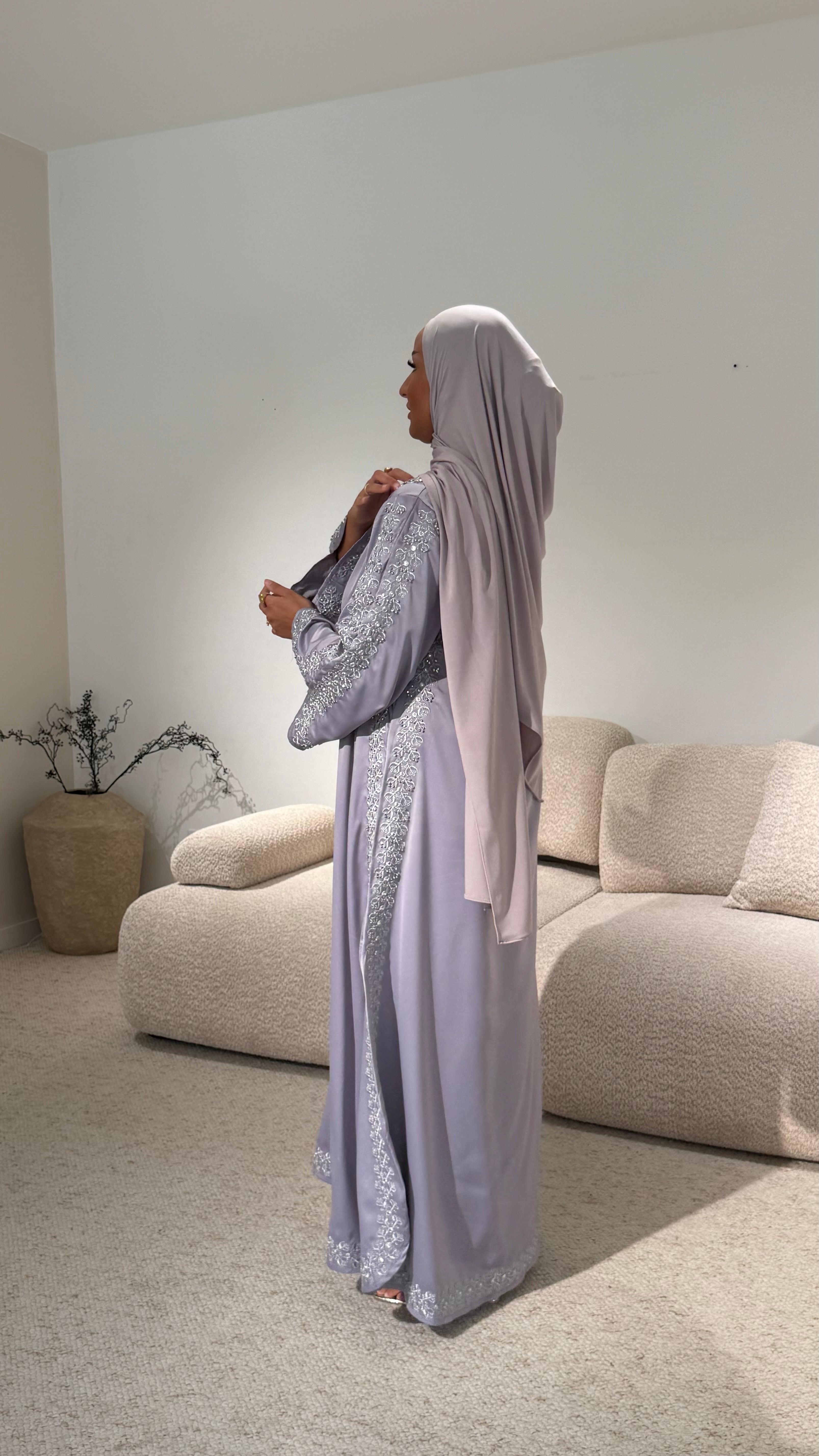 Abaya BAHIYA Lilas