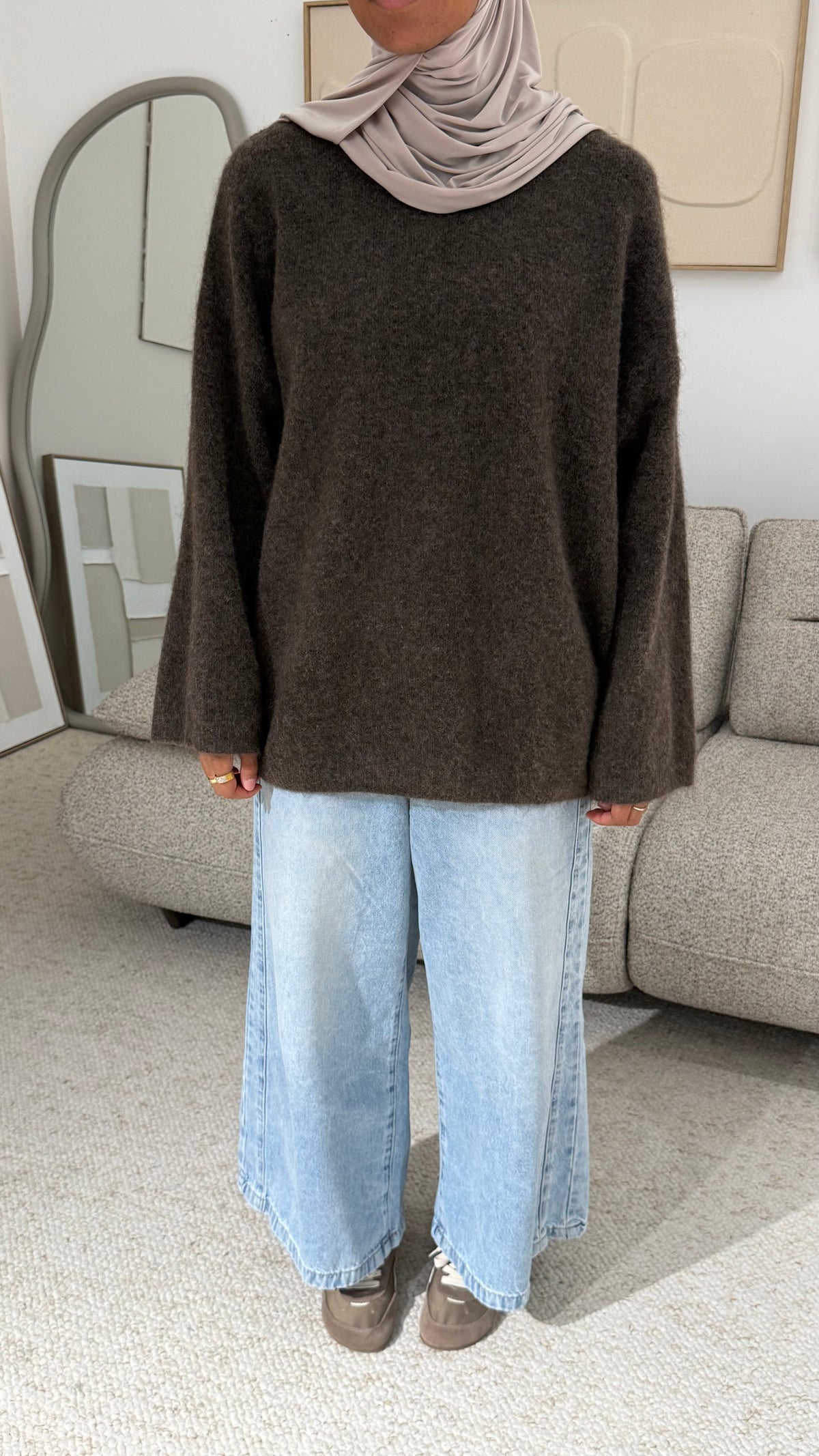 Pull Orya Marron