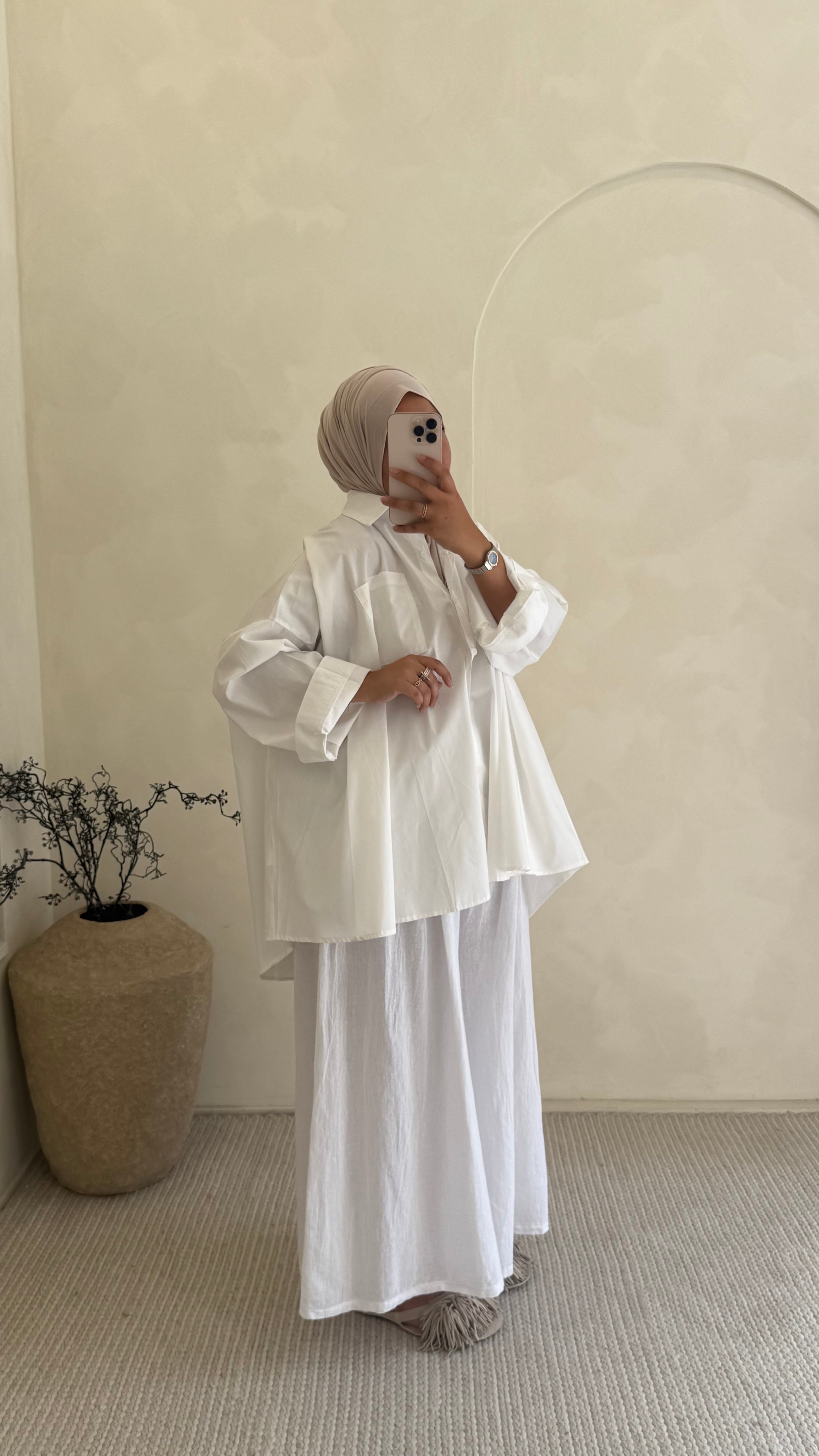 Pantalon Kai Blanc