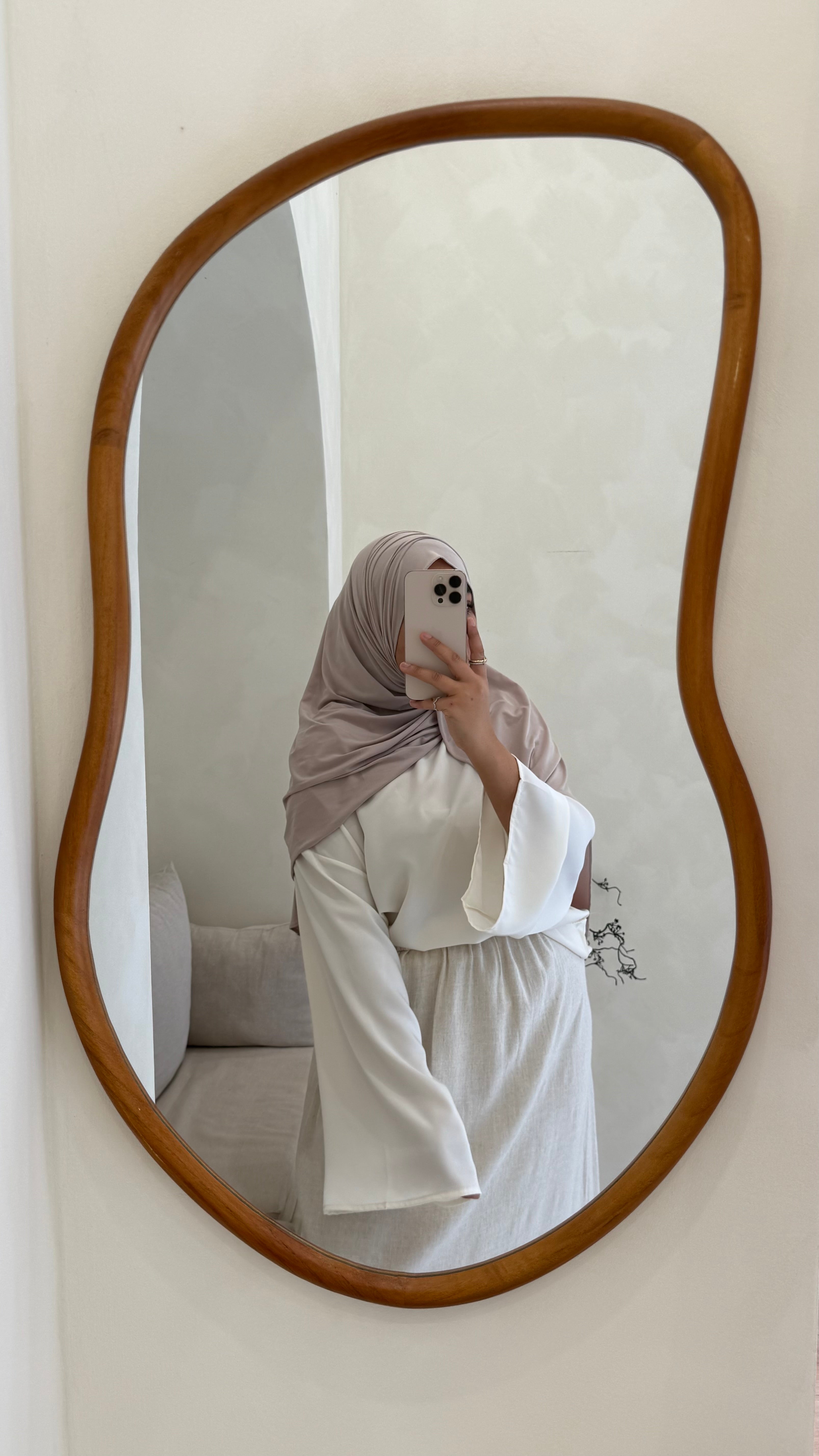 Blouse Ayla écrue satin