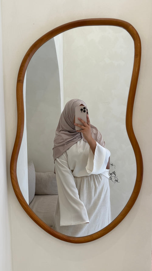 Blouse Ayla écrue satin