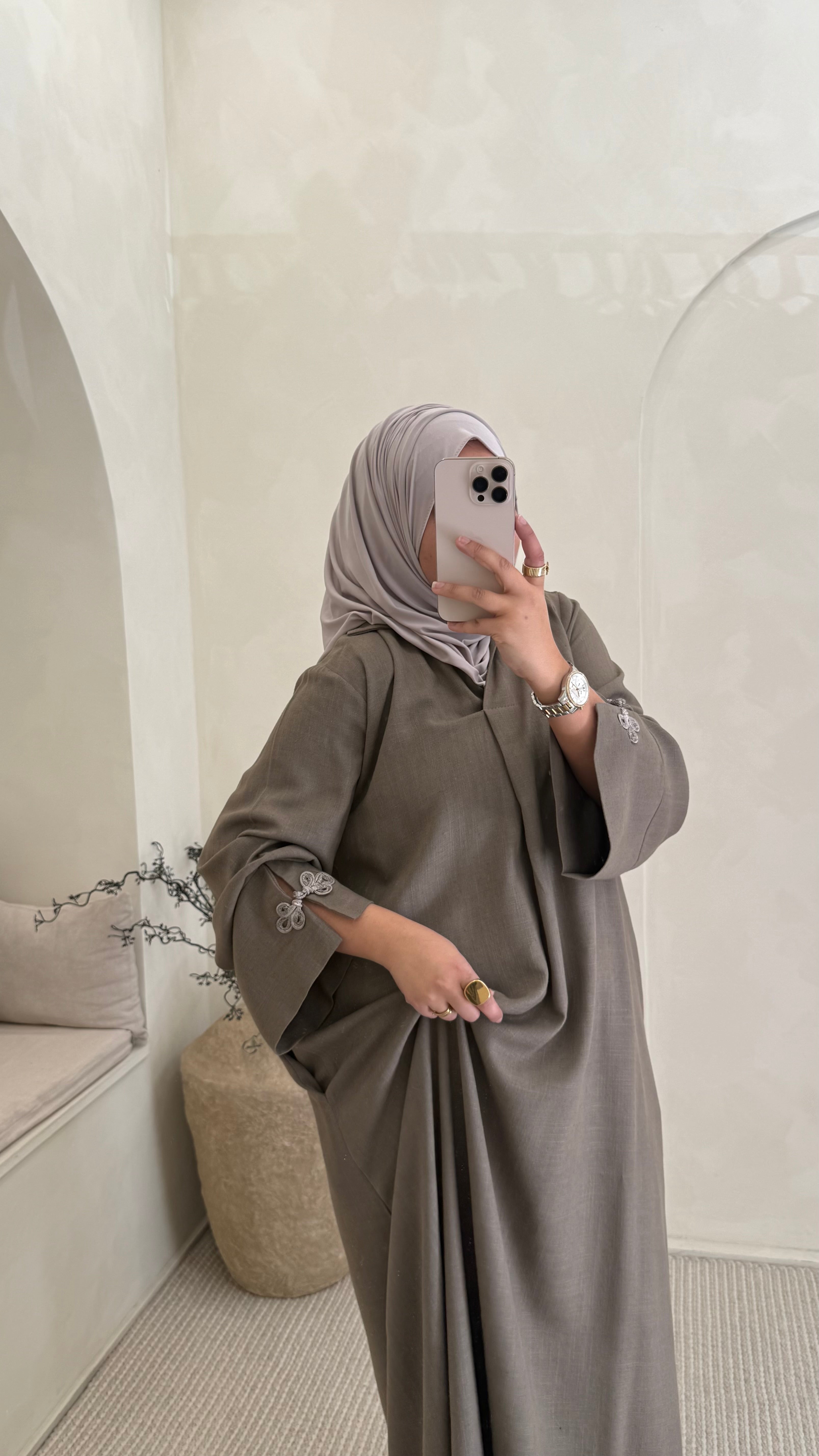 Abaya Kaï Chocolat