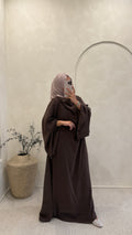 Abaya Deyna Chocolat
