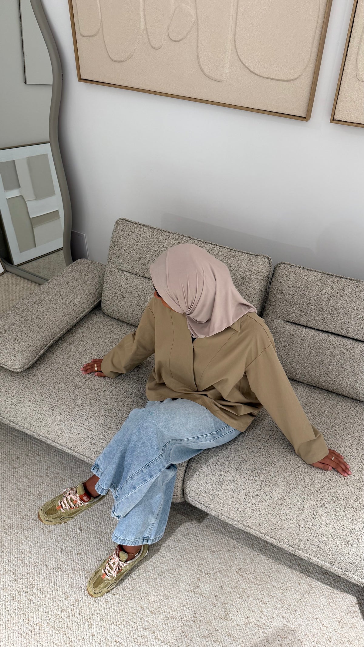 Blouse Aiko kaki