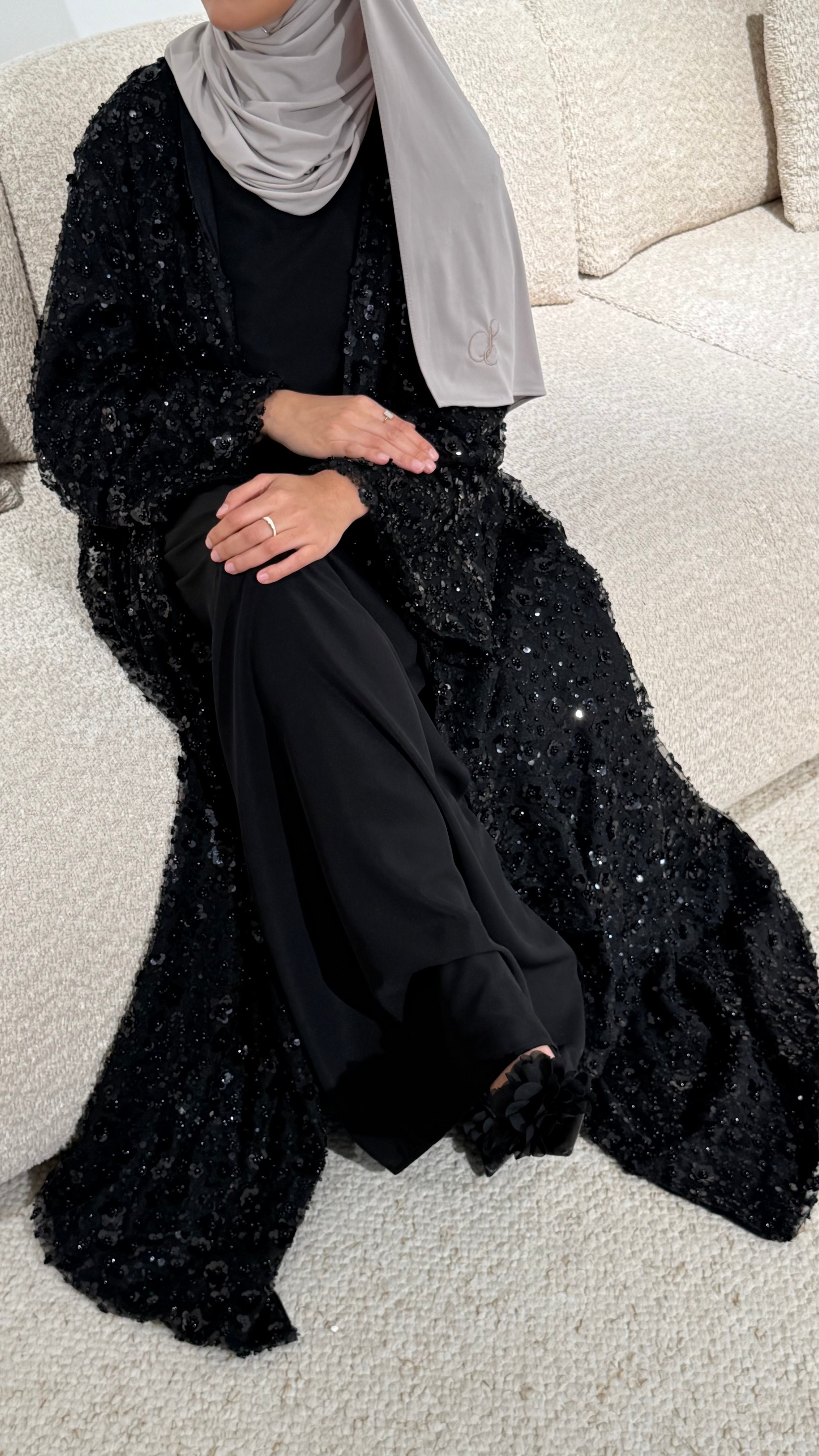 KIMONO LAYALI BLACK