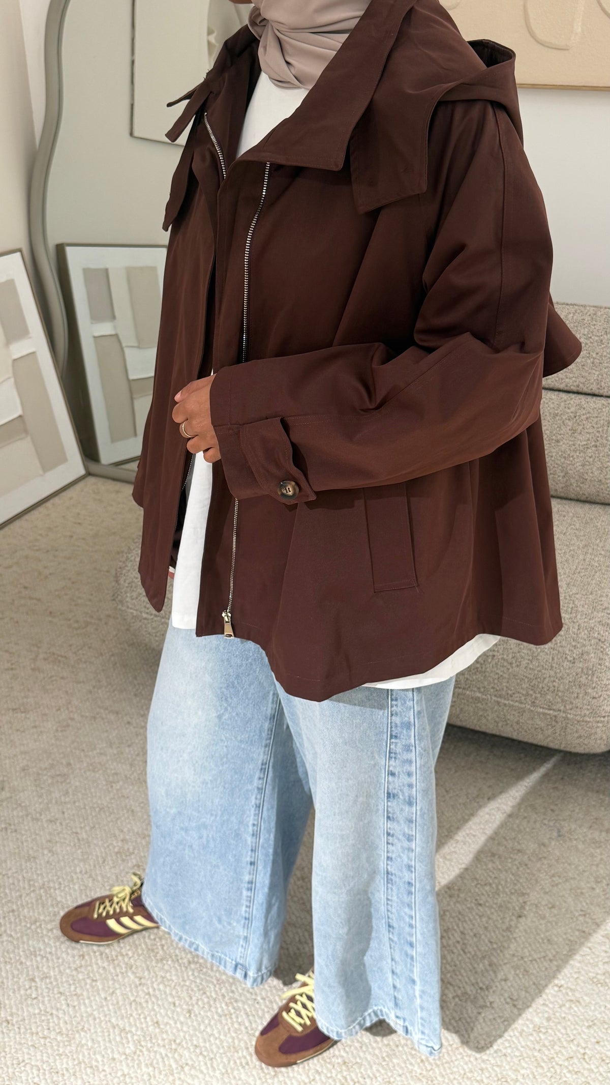 Trench Tess Bordeaux
