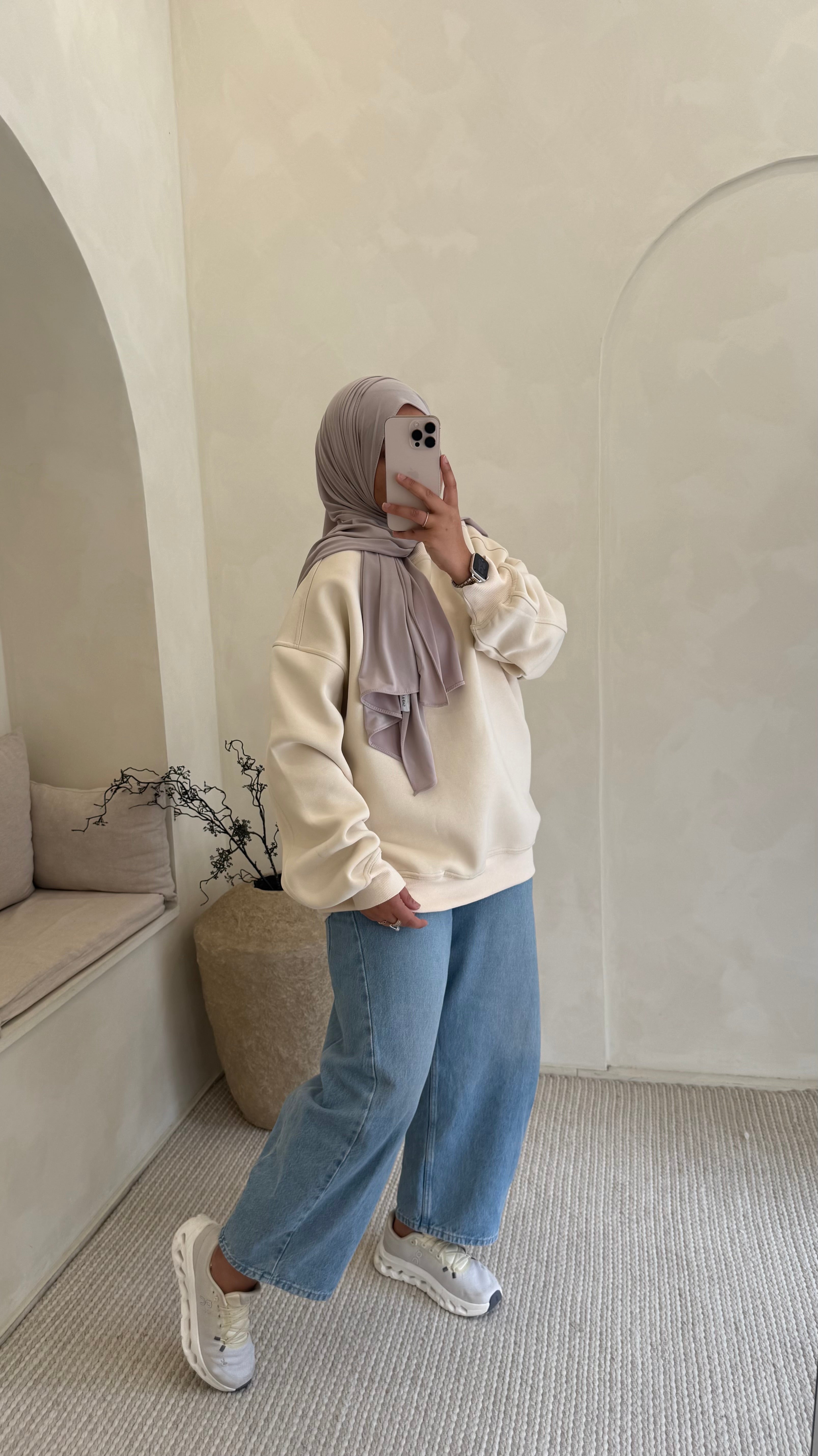 Sweat Oversize Beige