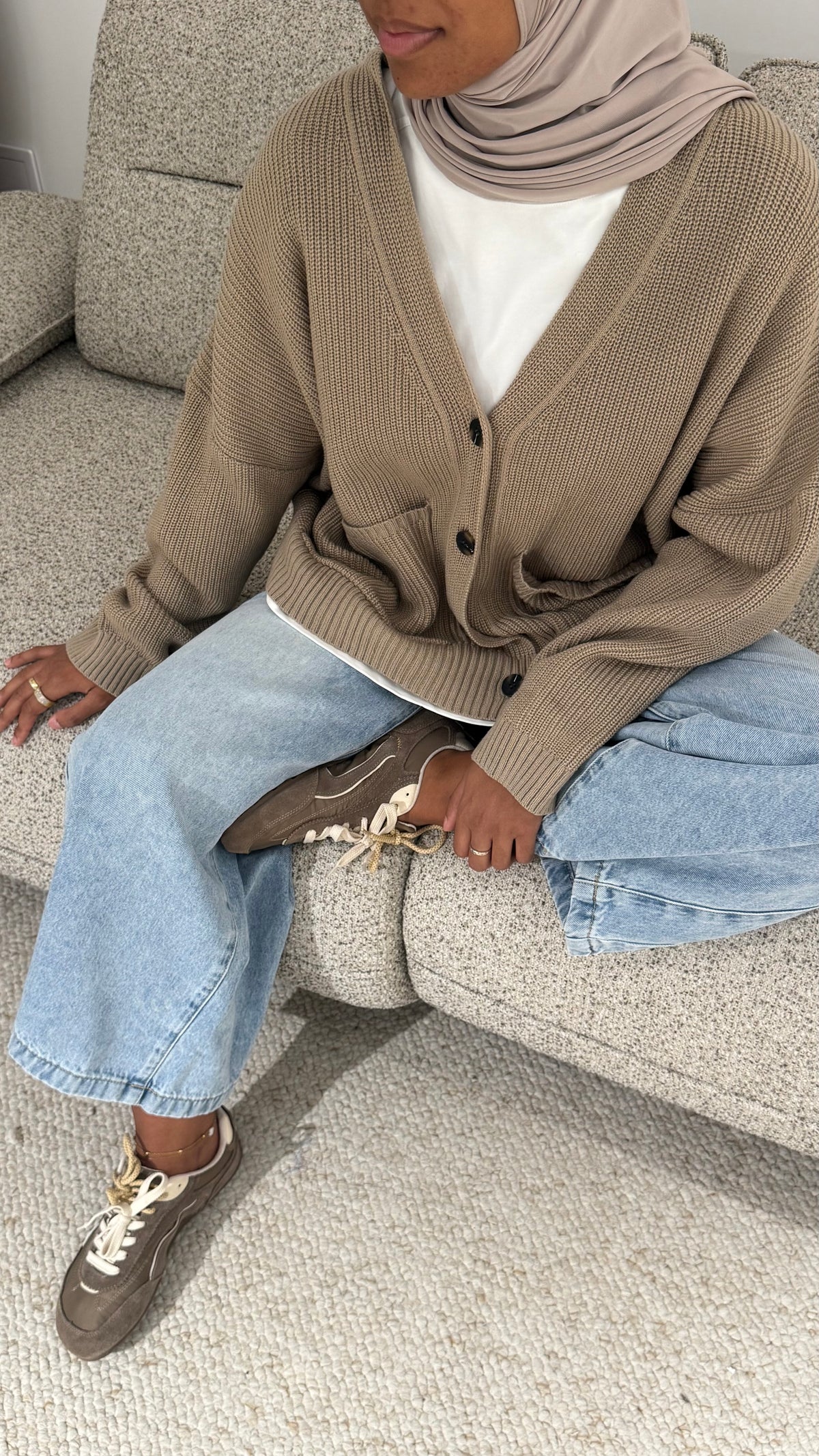Cardigan Méora marron