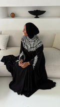 Abaya Qamar Black