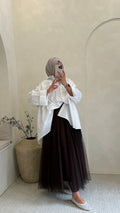 Jupe Talya Marron