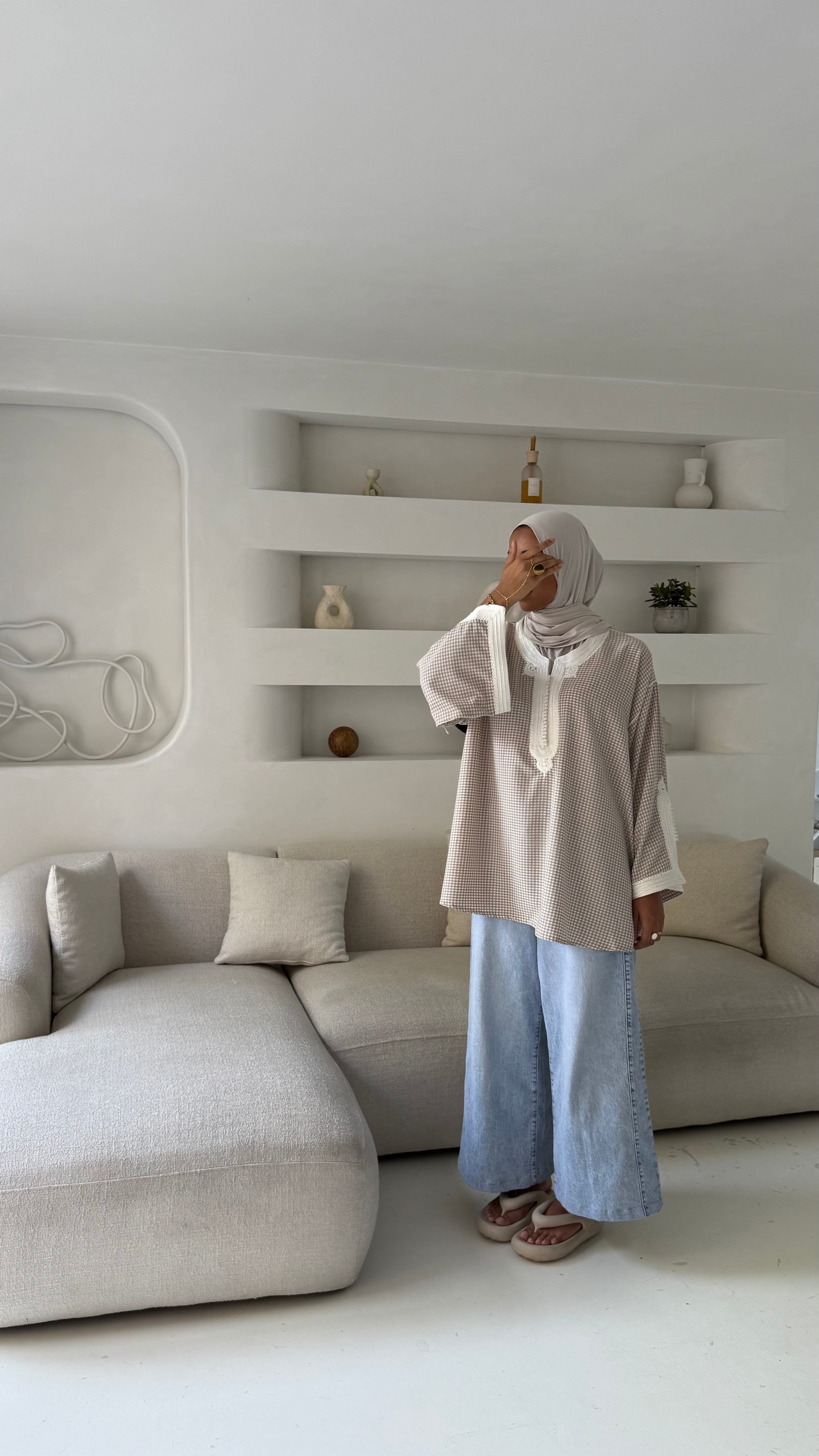 Blouse Beldi Crémy