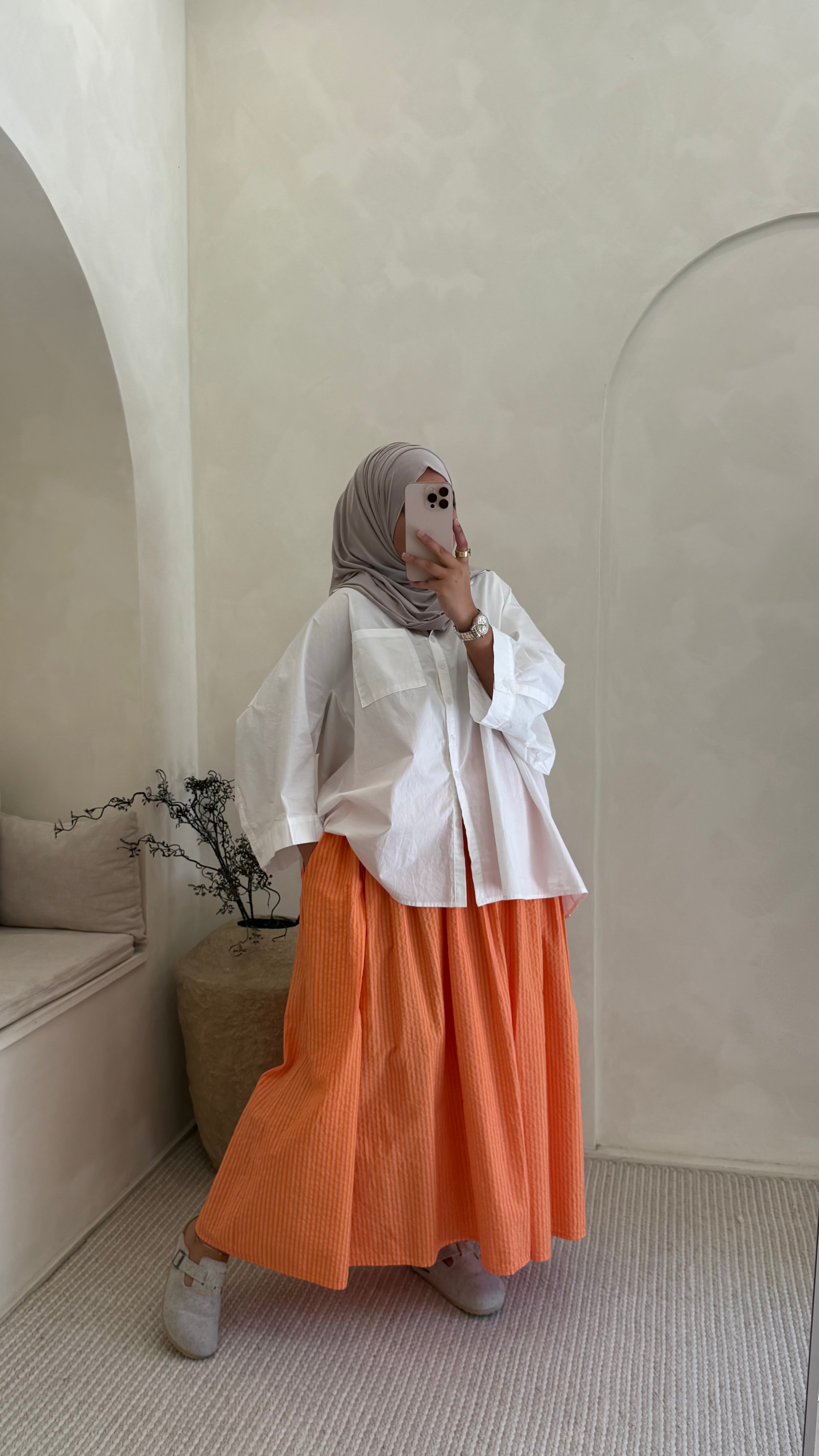 Jupe Kay Orange