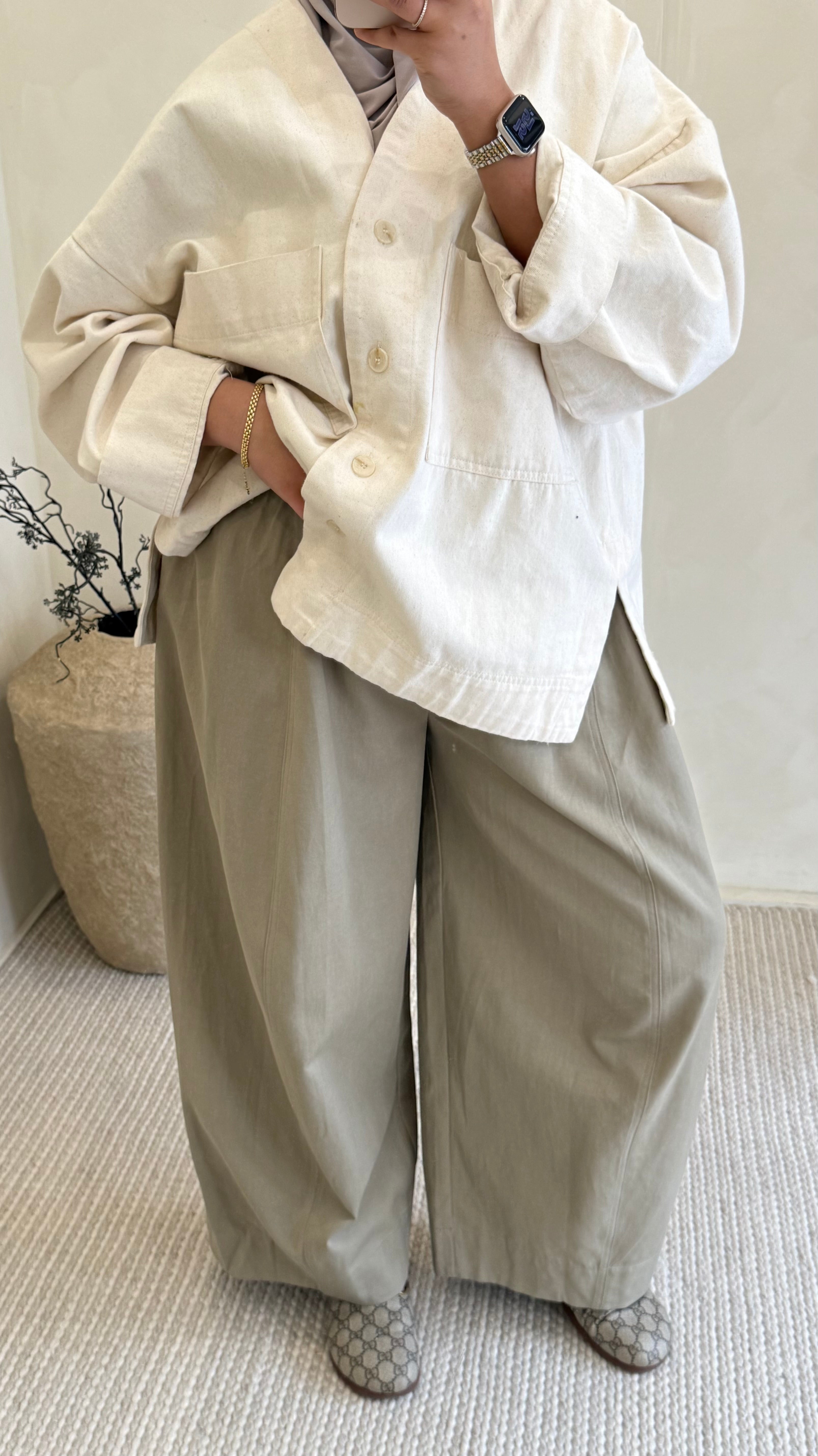 Pantalon Rhode Kaki