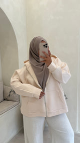 Veste sweat oversize