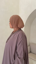 Cagoule signature jersey premium Camel