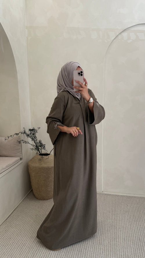 Abaya Kaï Chocolat