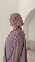 Cagoule signature jersey premium Taupe
